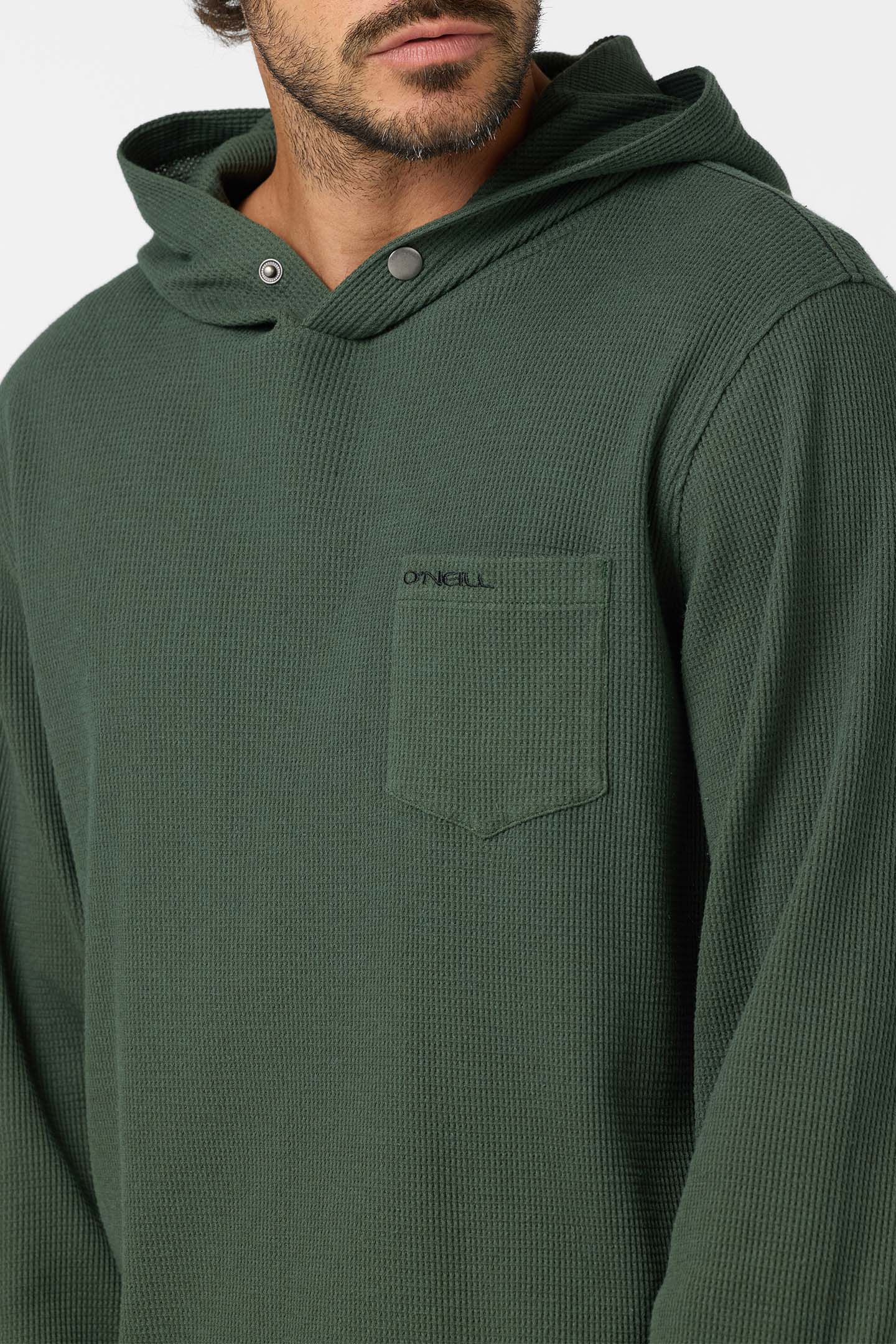 Overland Hooded Thermal Long Sleeve Pullover - Image 4