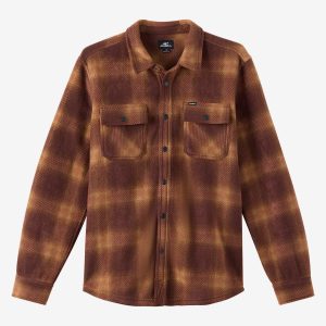 Glacier Plaid Superfleece Long Sleeve Shirt