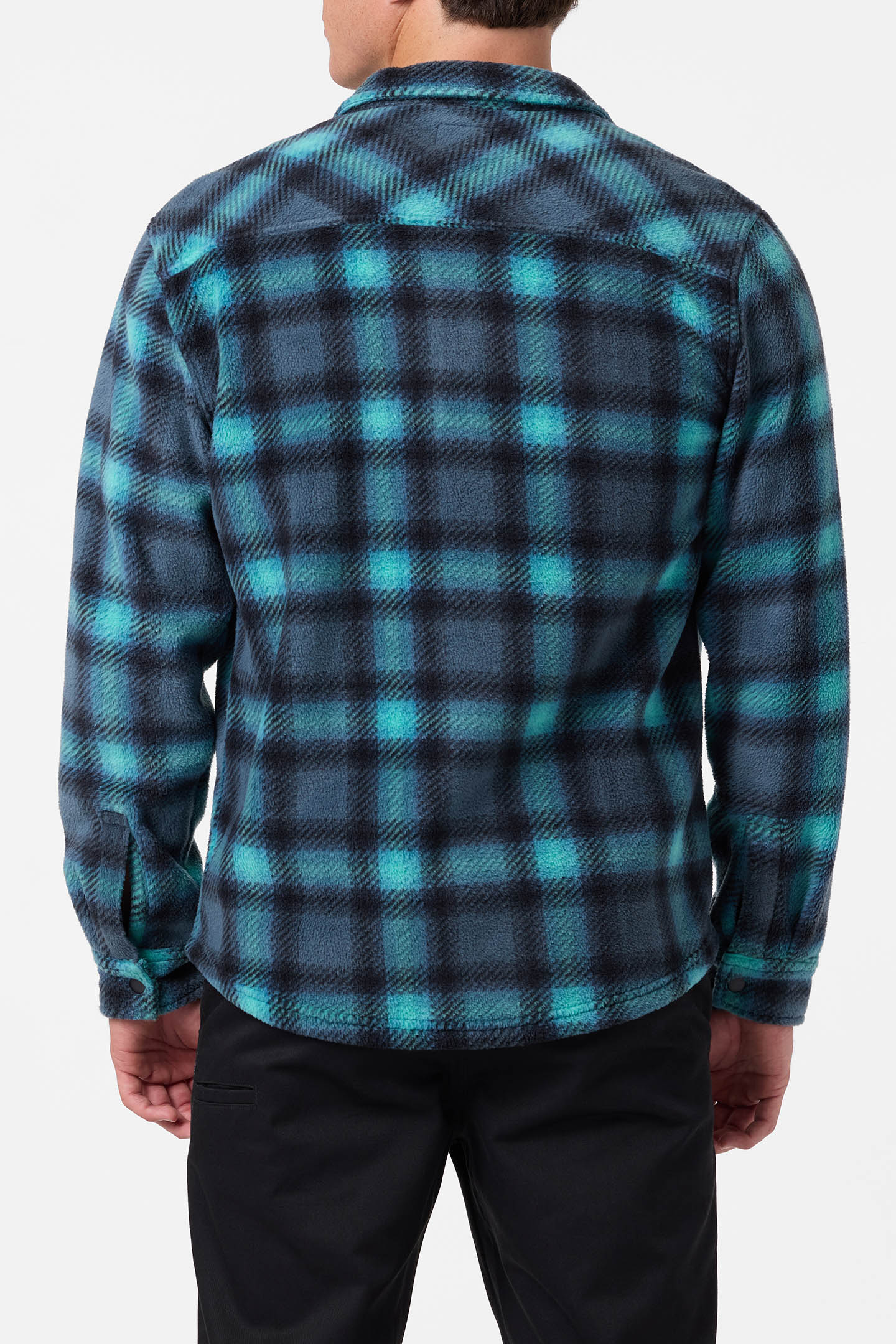 Glacier Plaid Superfleece Long Sleeve Shirt - Image 5