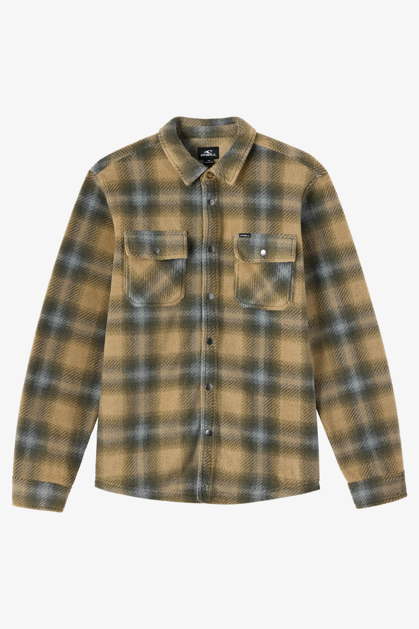 Glacier Plaid Superfleece Long Sleeve Shirt