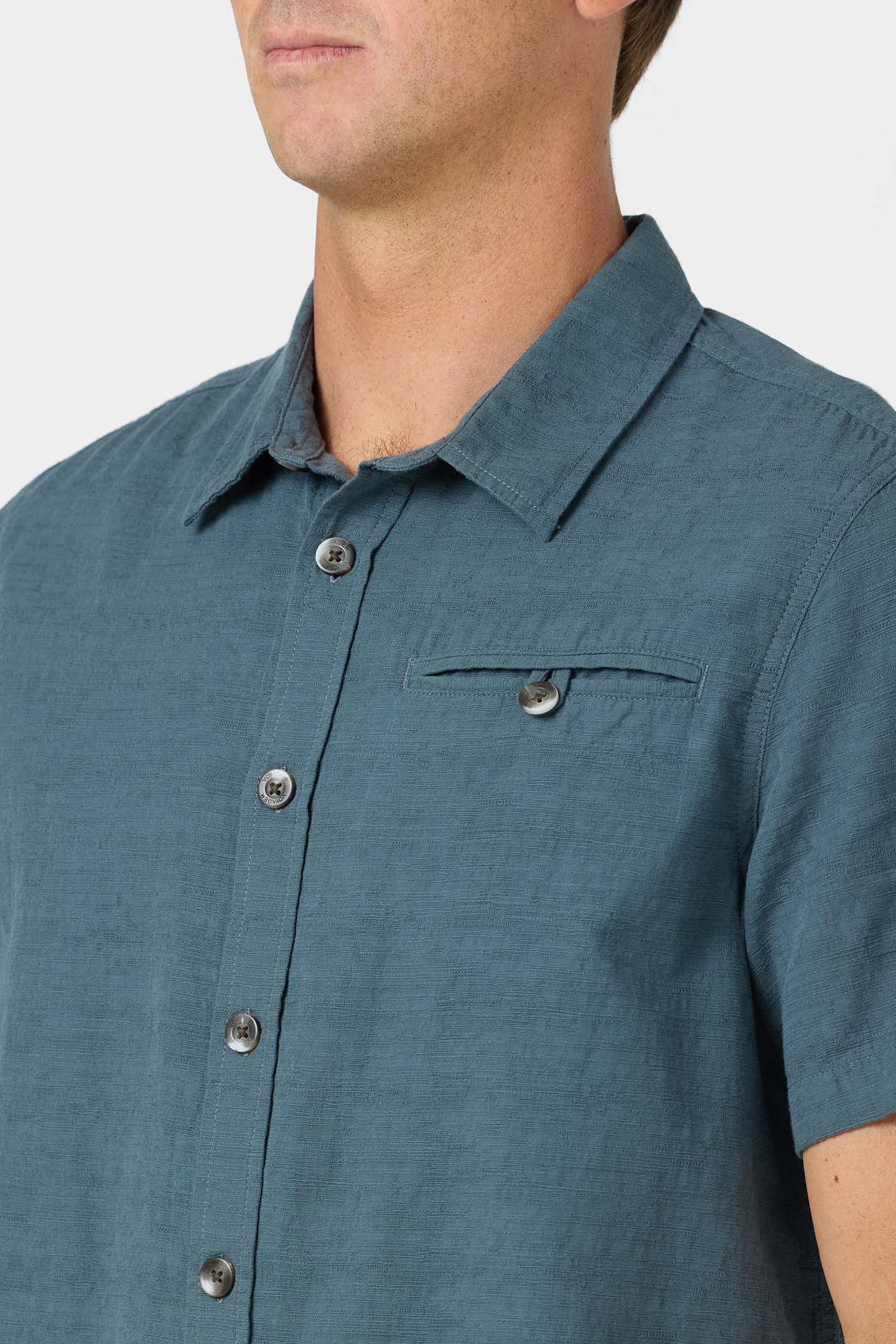 Palm Banded Woven Shirt - Image 4