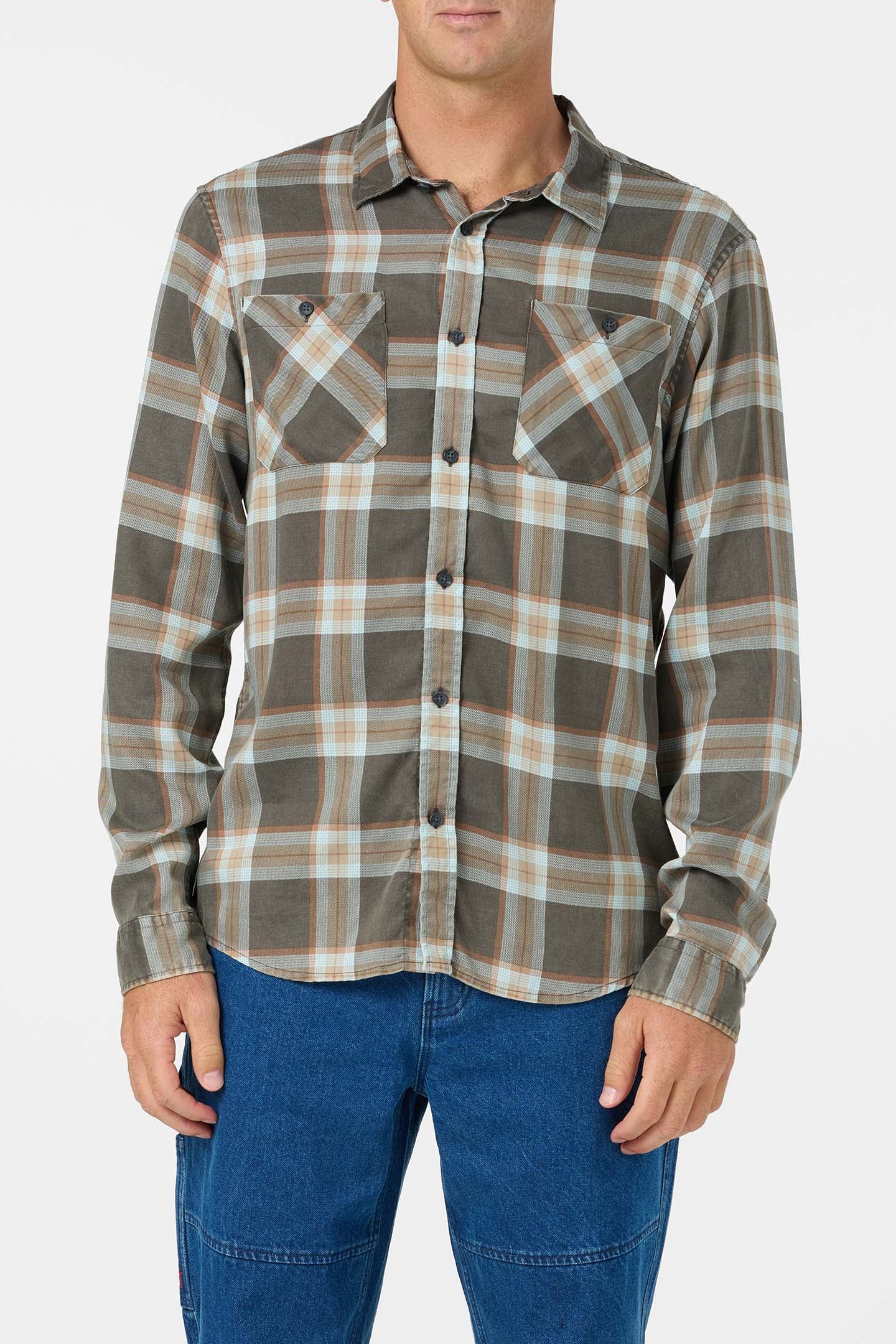 O'Riginals Printed Flannel Long Sleeve Shirt - Image 2