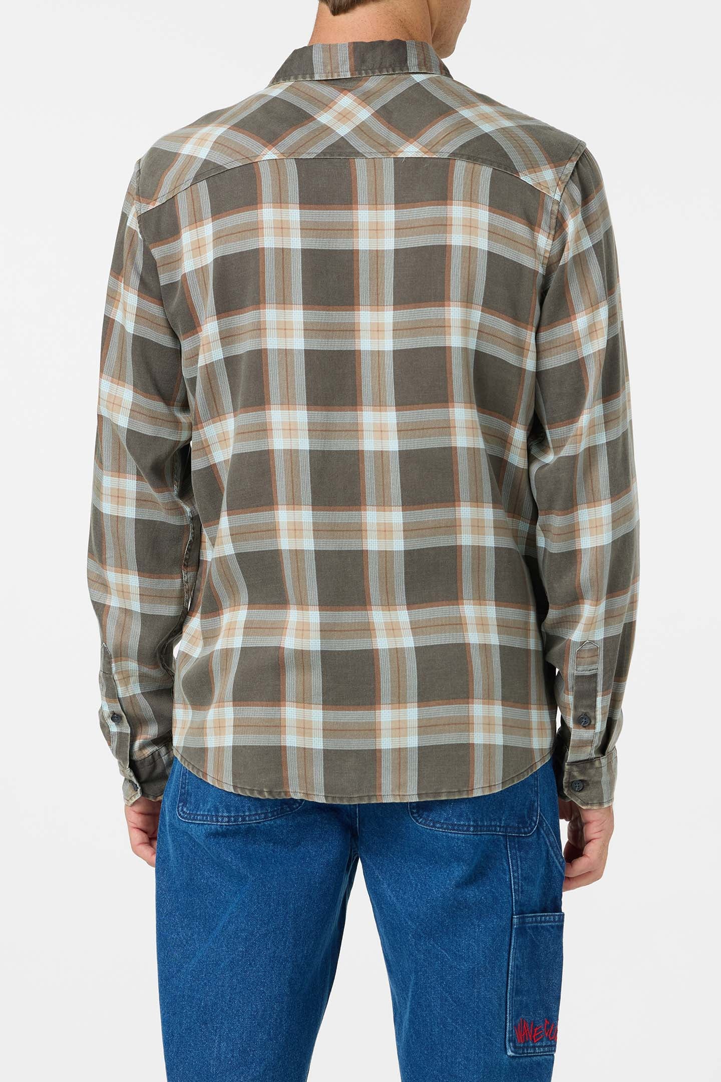 O'Riginals Printed Flannel Long Sleeve Shirt - Image 5