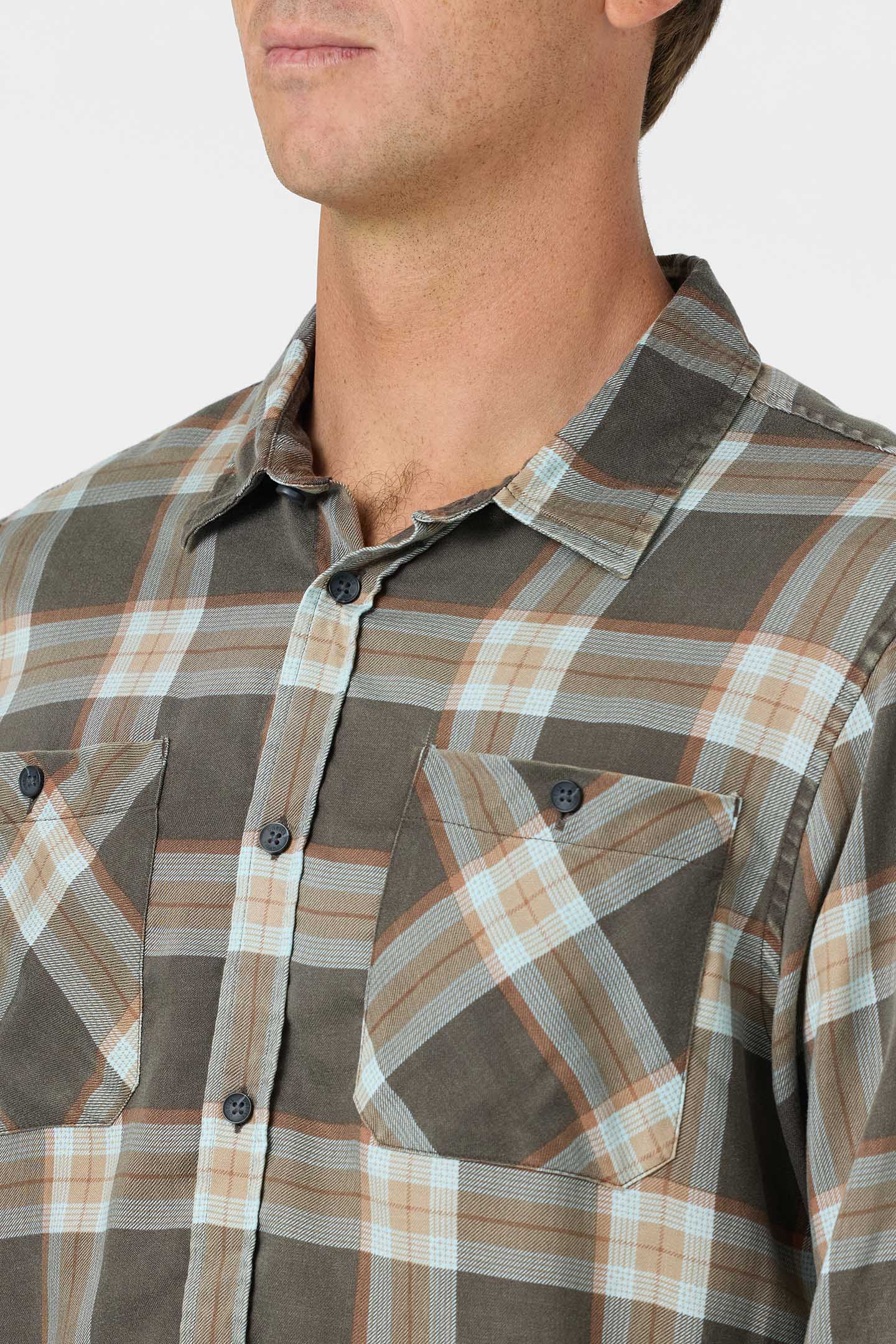 O'Riginals Printed Flannel Long Sleeve Shirt - Image 4