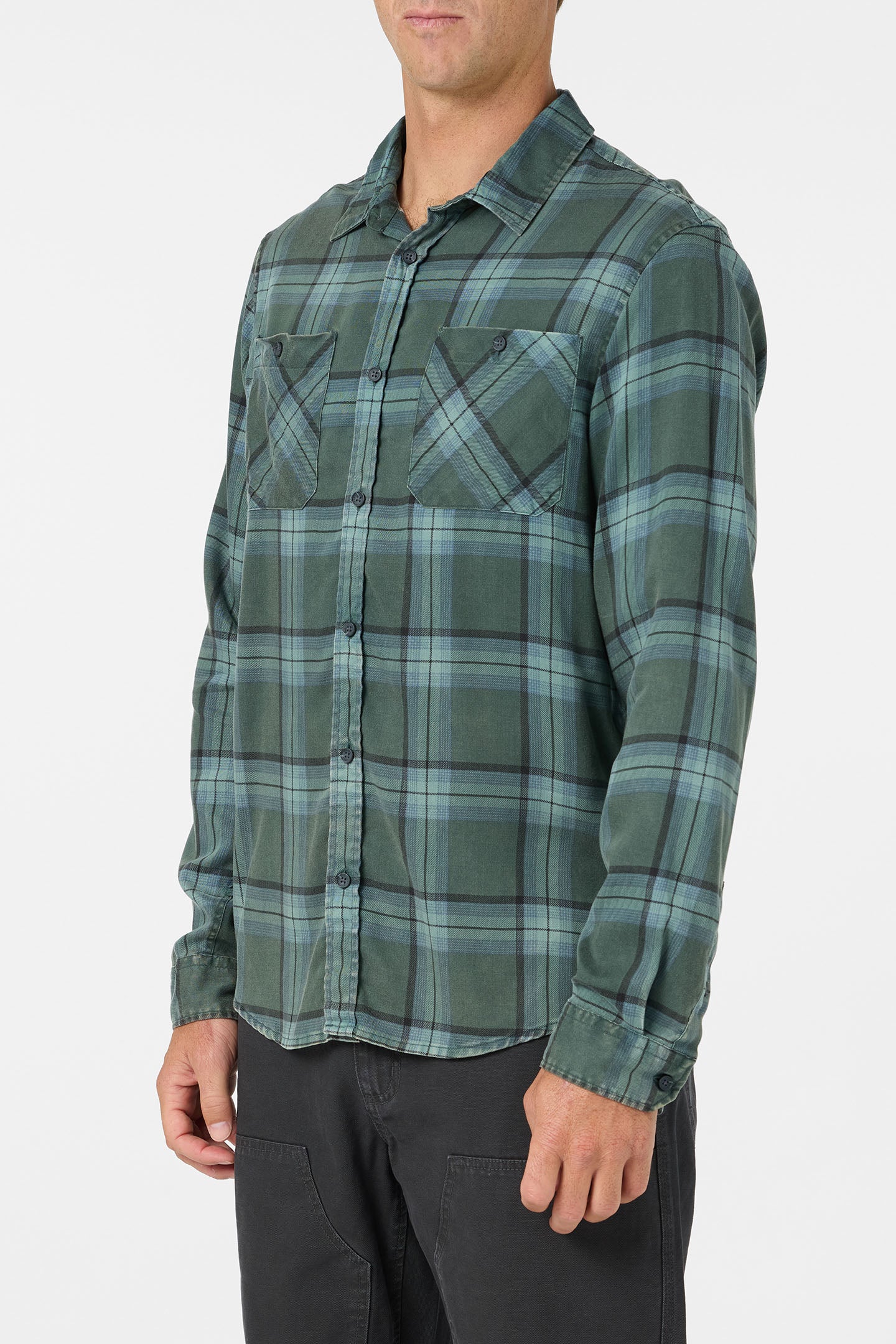 O'Riginals Printed Flannel Long Sleeve Shirt - Image 3