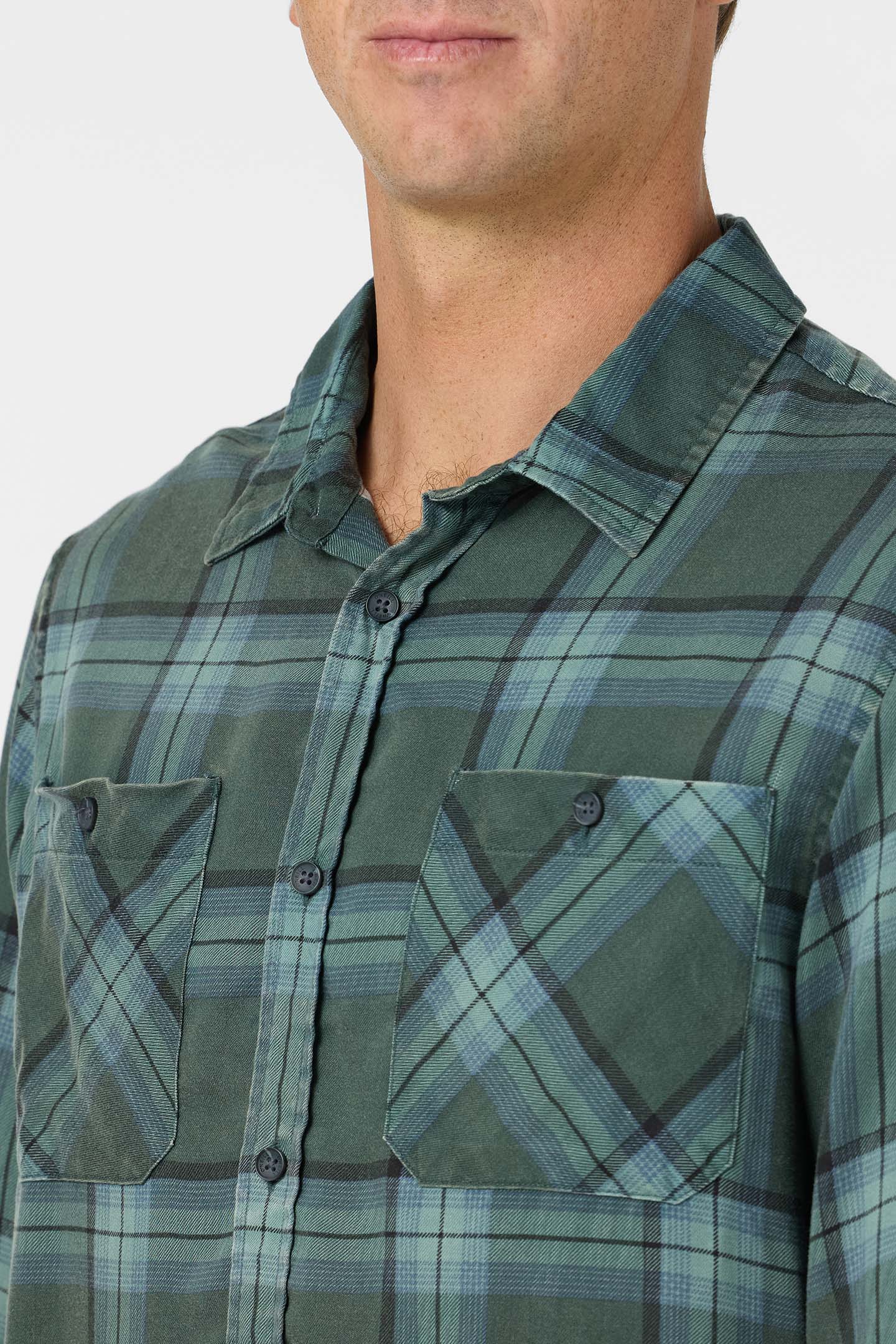 O'Riginals Printed Flannel Long Sleeve Shirt - Image 4