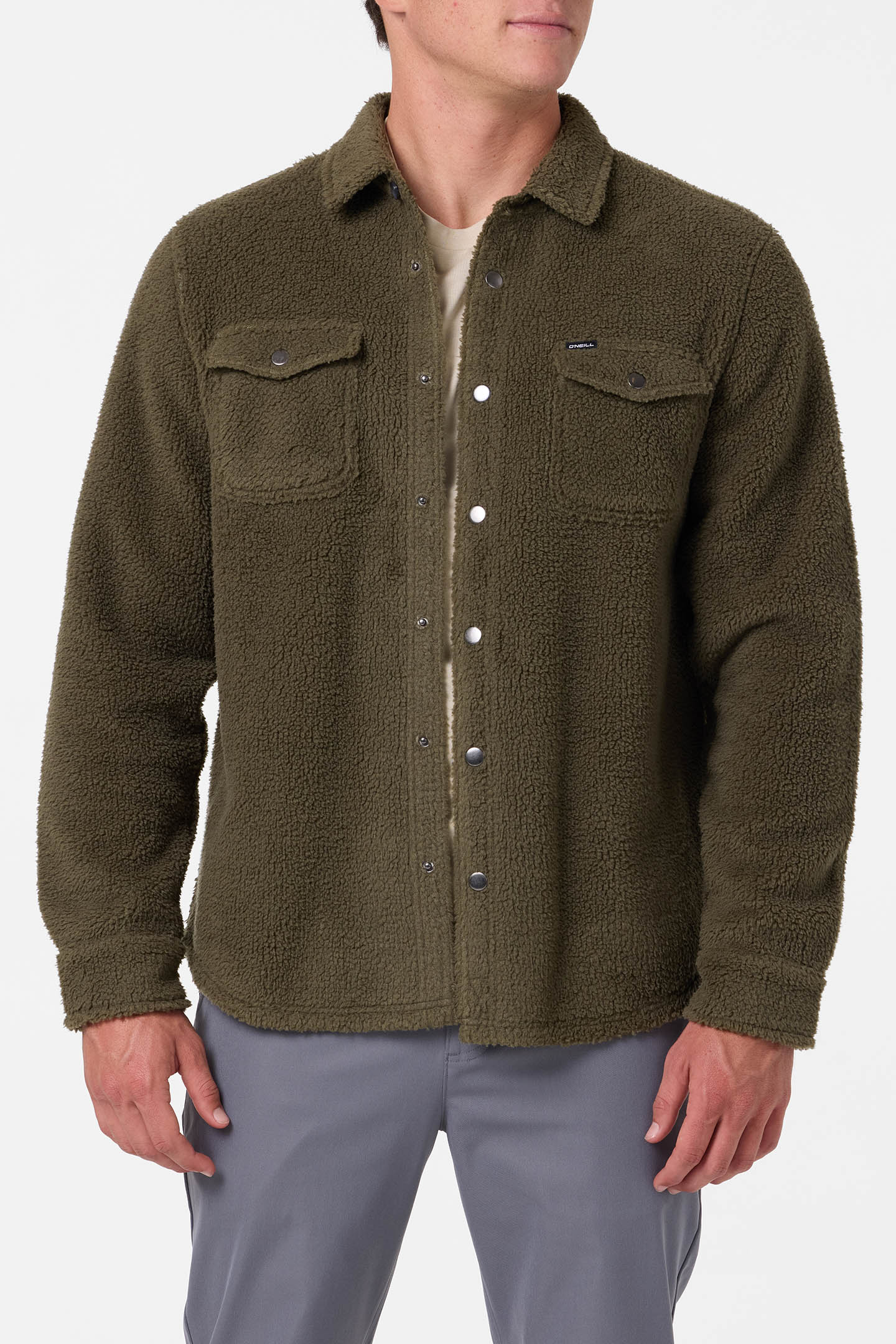 Glacier Solid Superfleece Long Sleeve Shirt - Image 2