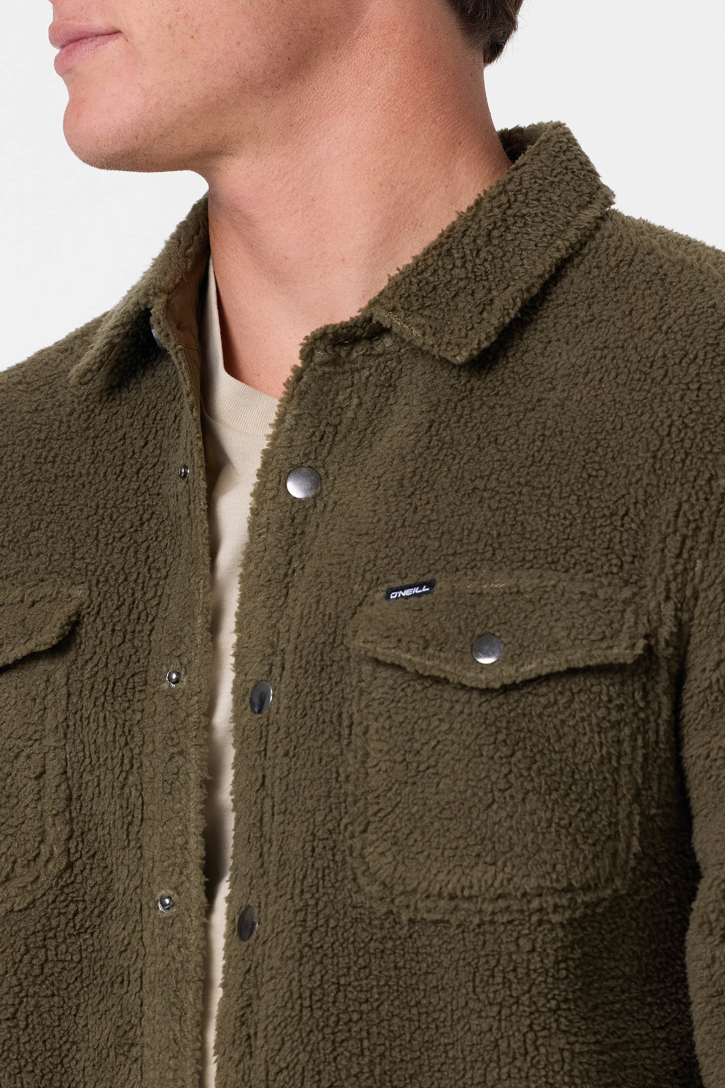 Glacier Solid Superfleece Long Sleeve Shirt - Image 4