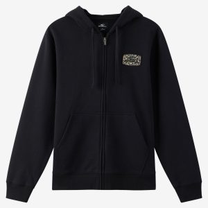 Patched Classic Zip Hoodie