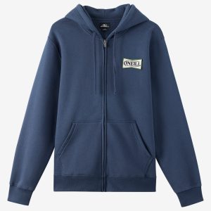 Patched Classic Zip Hoodie