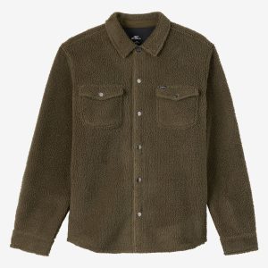Boy's Glacier Solid Superfleece Long Sleeve Shirt