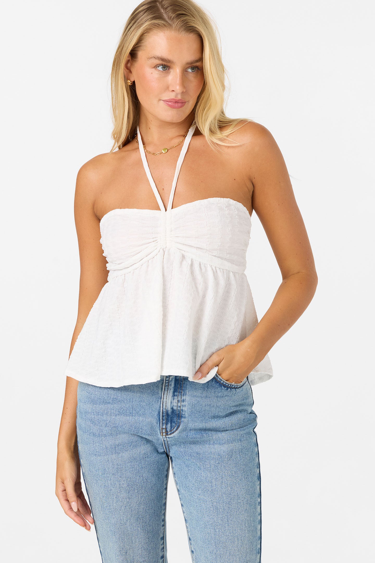 Junie Top Halter Top