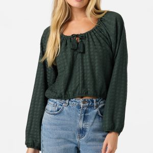 Cami Knit Long Sleeve Top