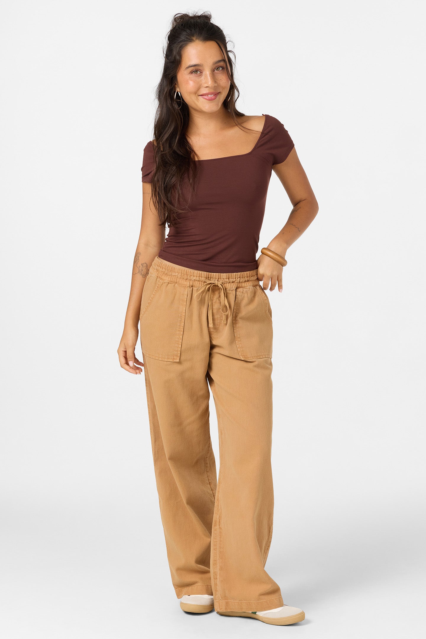Alyssa Solid Top - Image 4