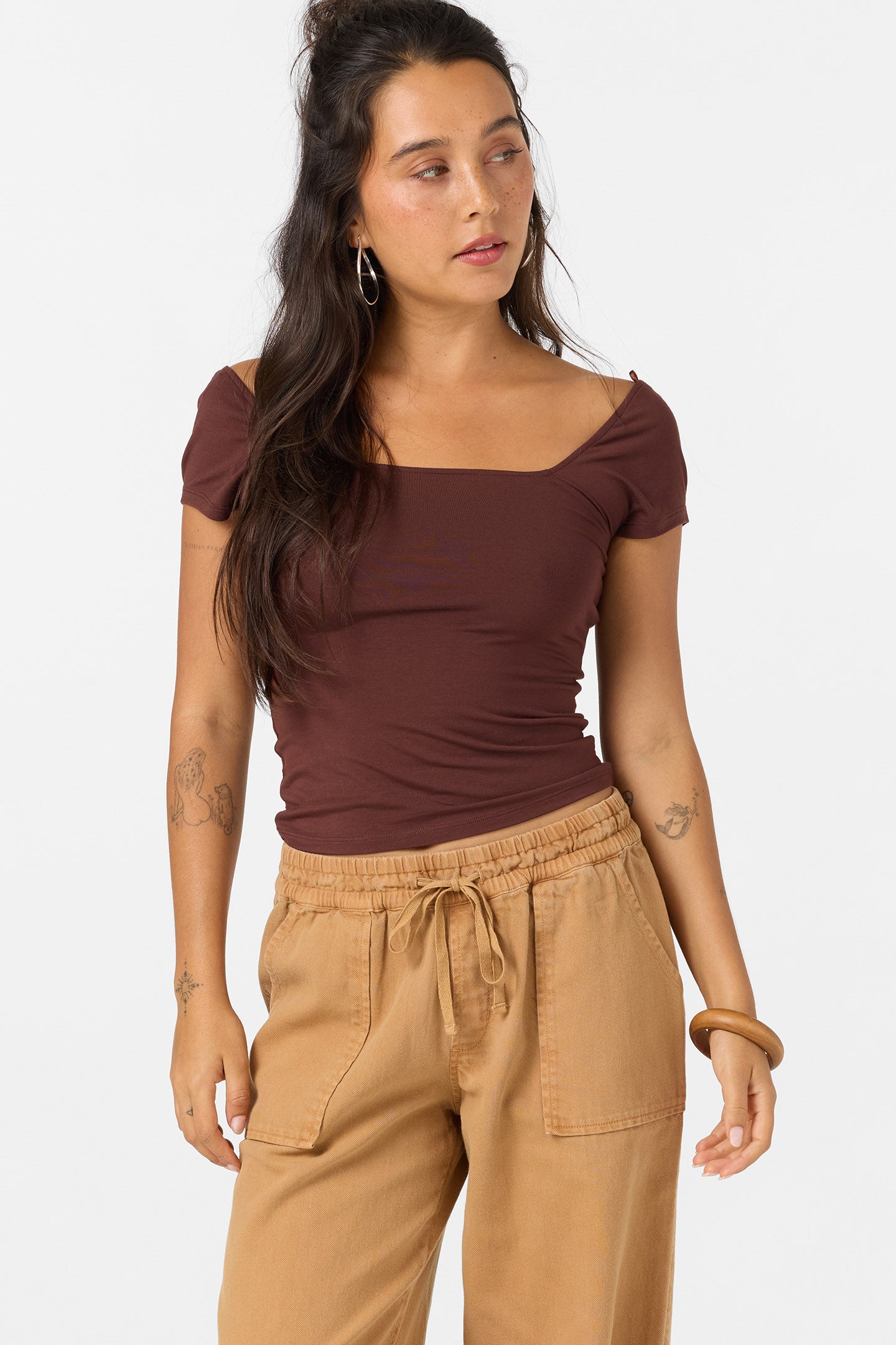Alyssa Solid Top - Image 2