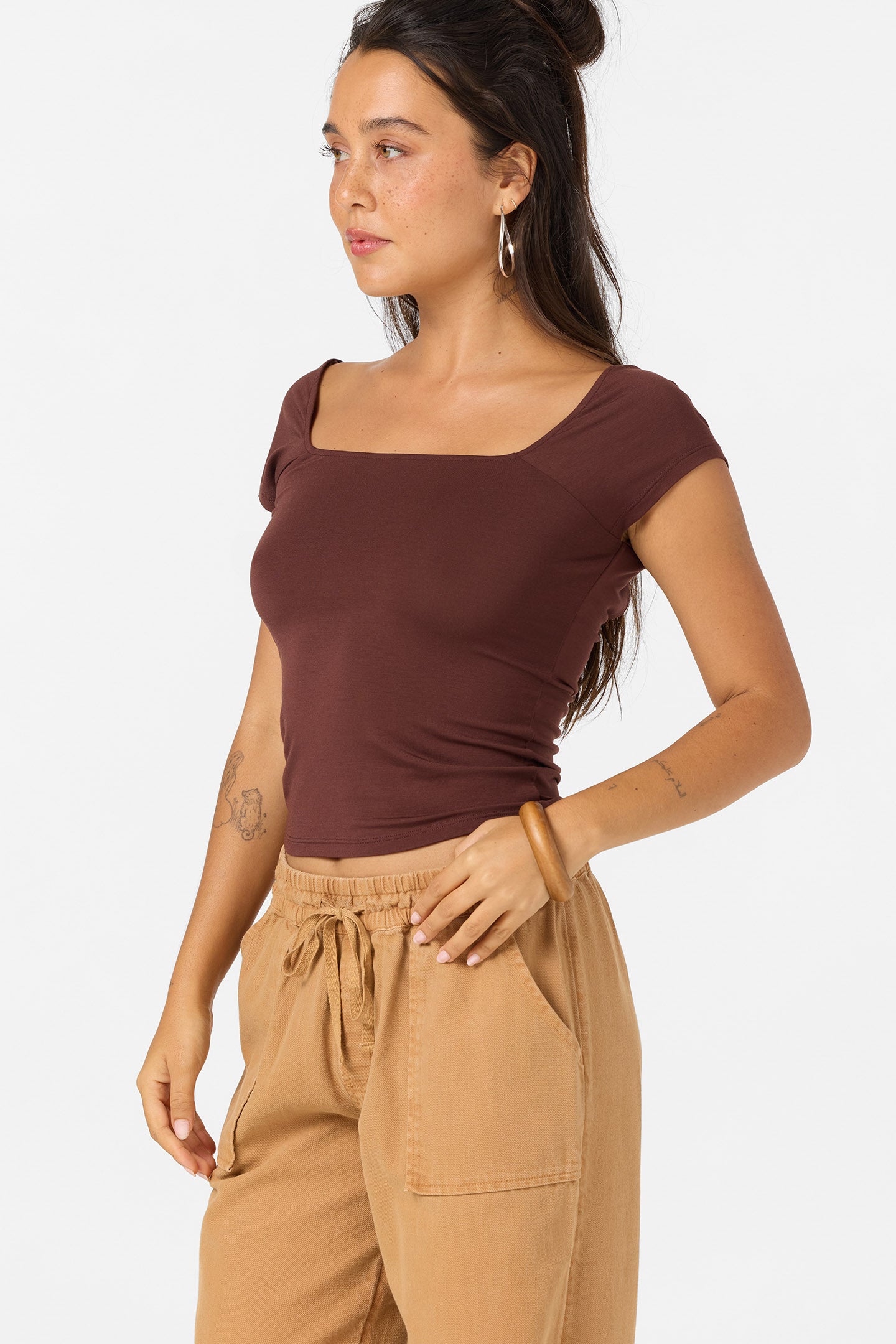 Alyssa Solid Top - Image 6