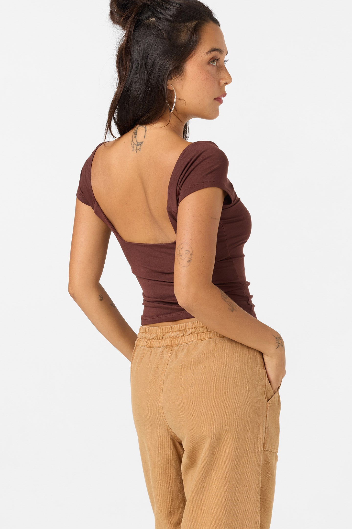 Alyssa Solid Top - Image 3