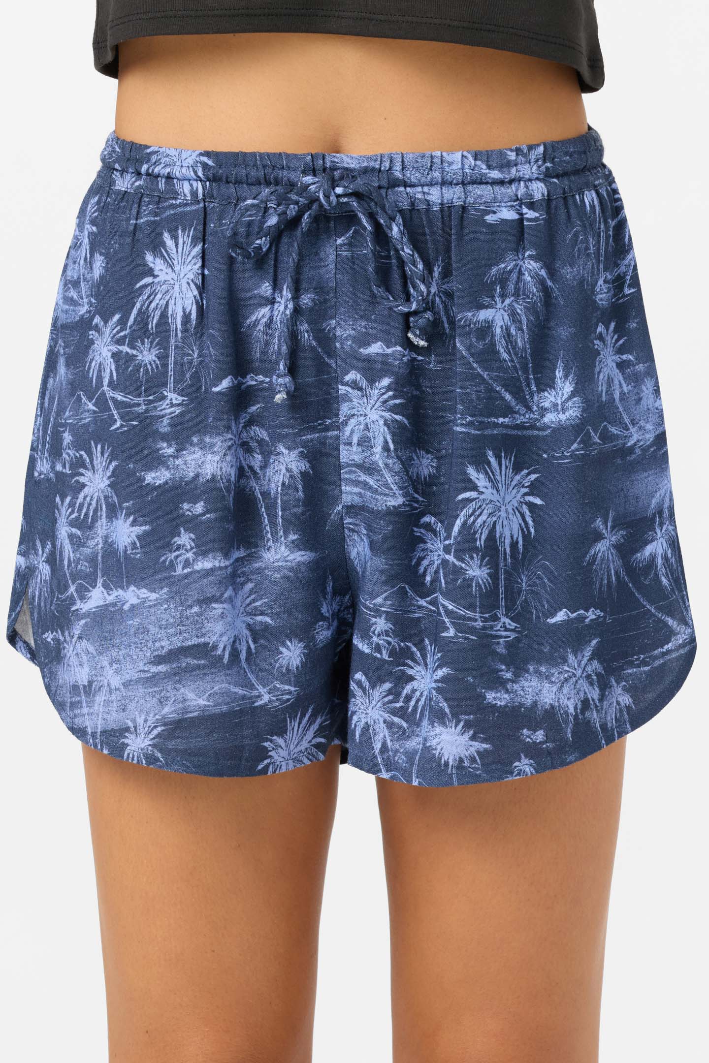 Millie Tropical Scene Beach Shorts - Image 4