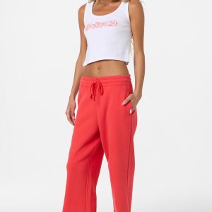 Straight Leg Fleece Sweatpants