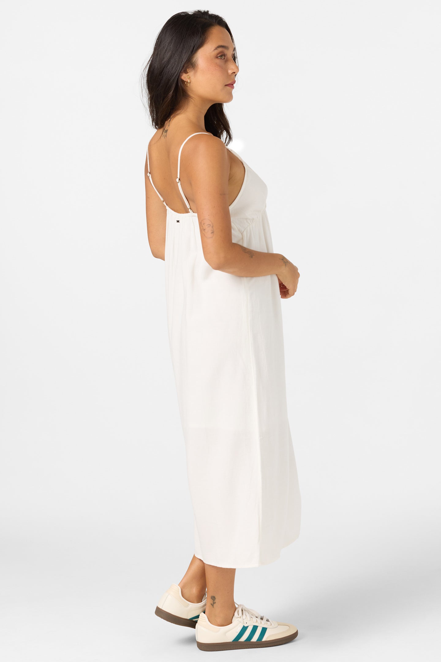 Dayna Solid Midi Dress - Image 2