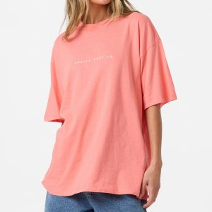 Linear Scape Oversized Tee