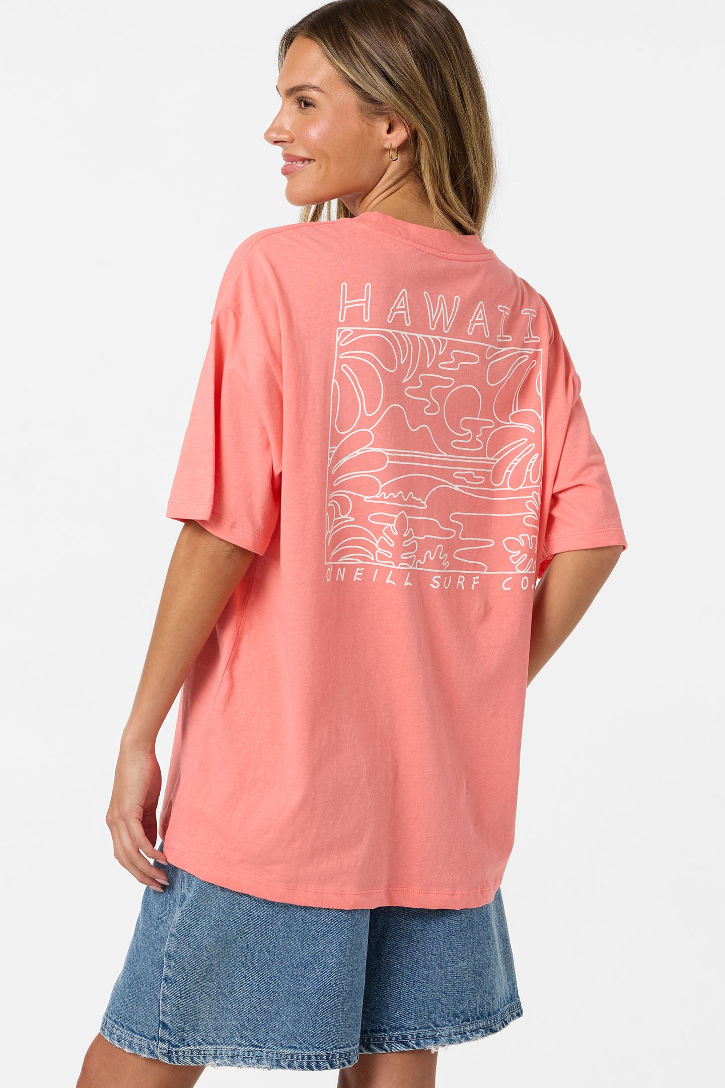 Linear Scape Oversized Tee - Image 2