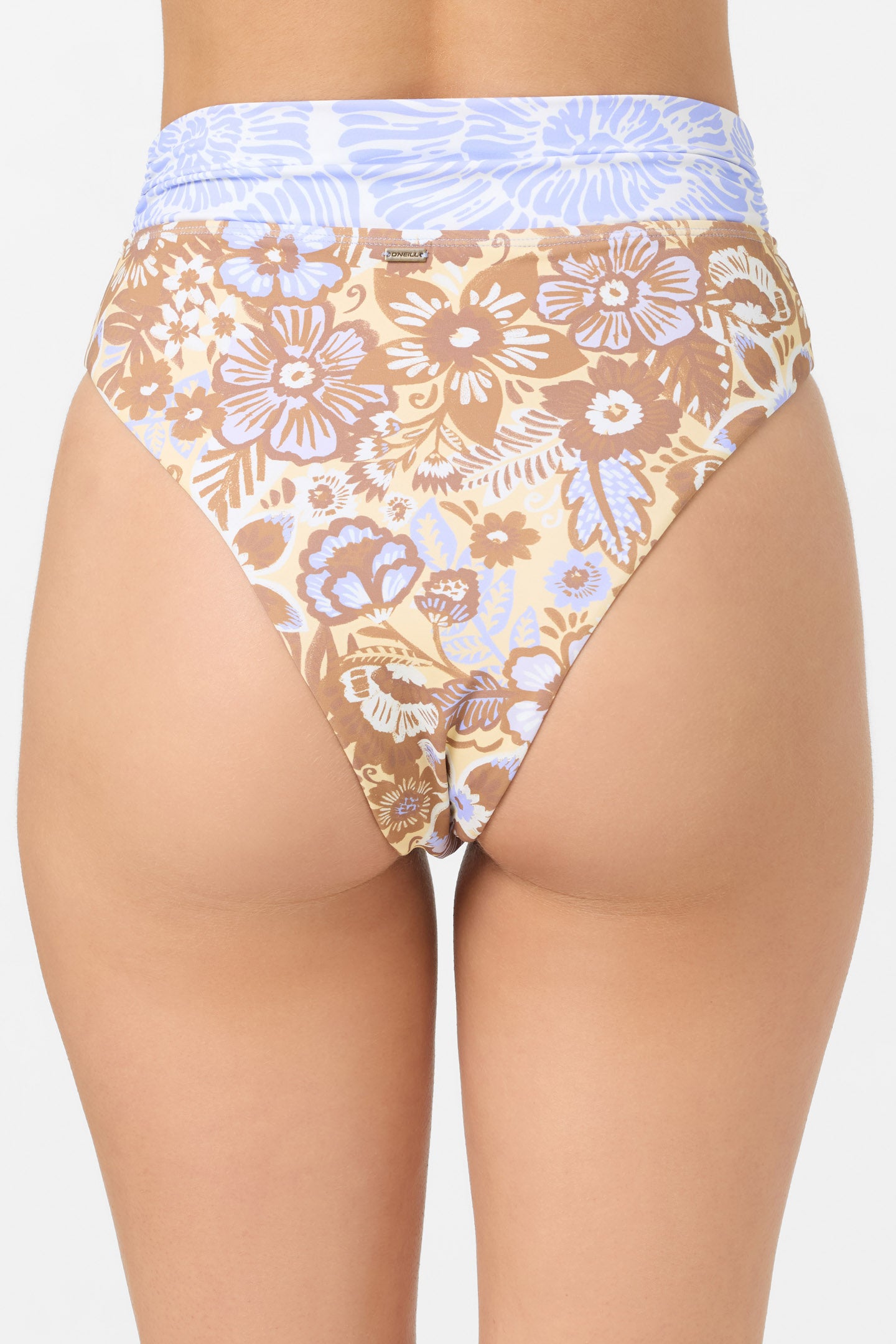 Izabelle Floral Stellan High Rise Skimpy Bikini Bottoms - Image 7