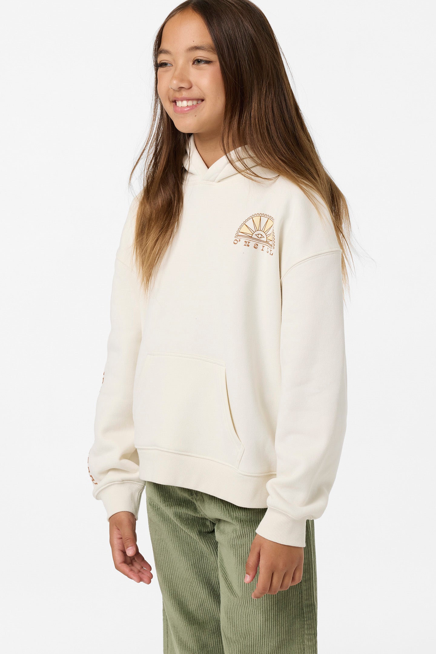 Girl's Sun Eye Oversized Hoodie - Image 5