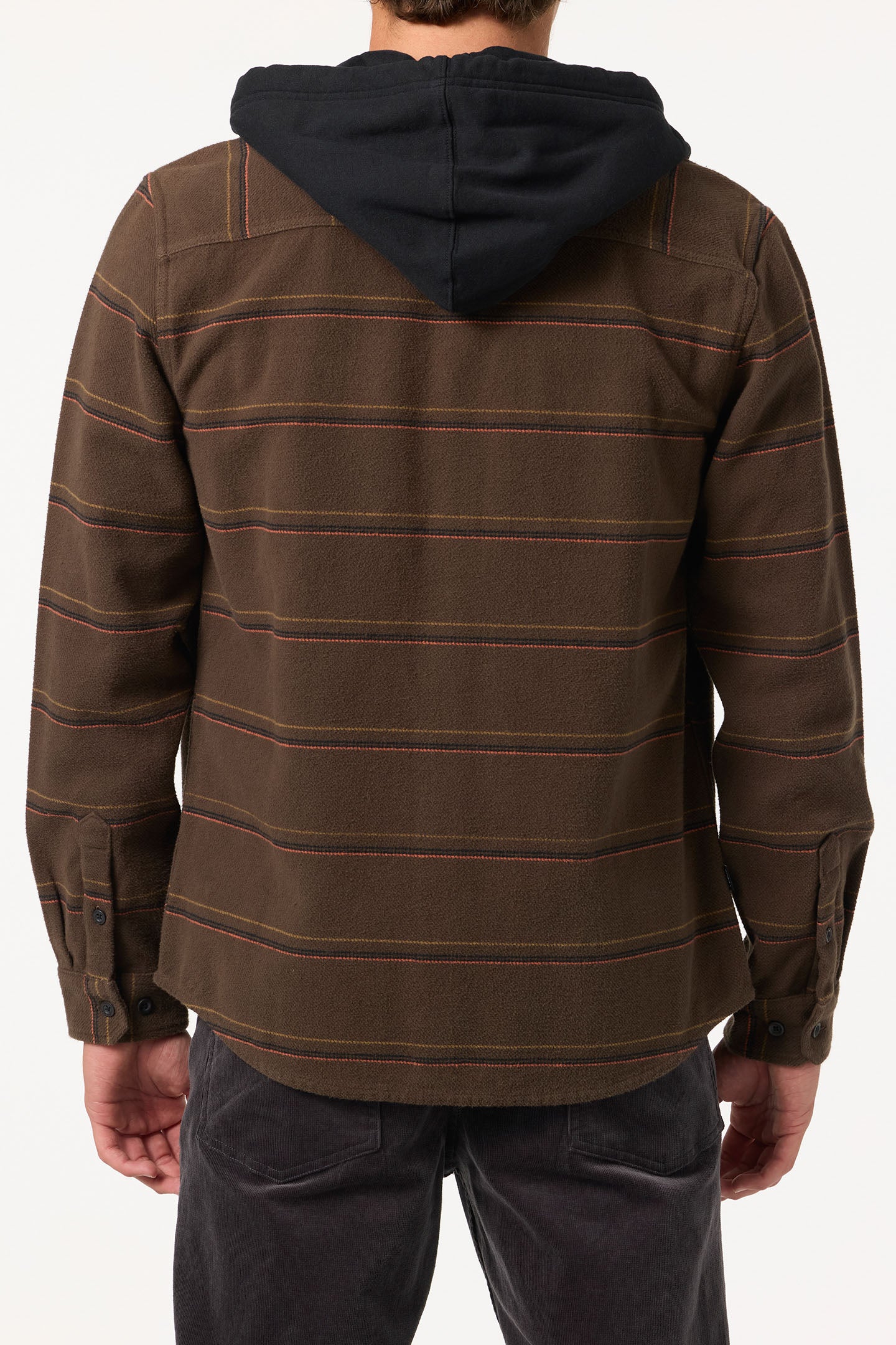 Archer Hooded Flannel Standard Fit Long Sleeve Shirt - Image 5