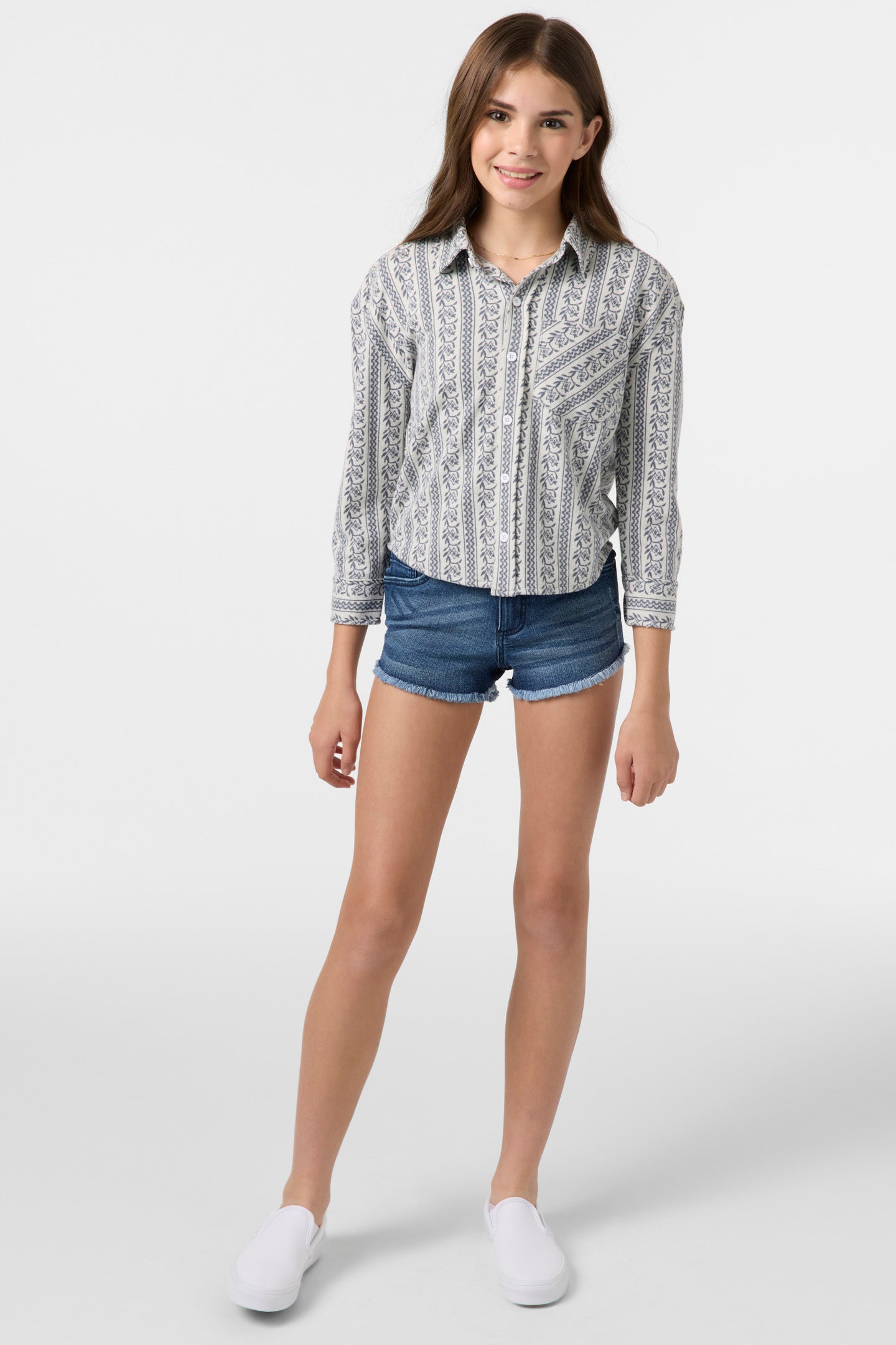 Girl's Jordyn Long Sleeve Top - Image 3