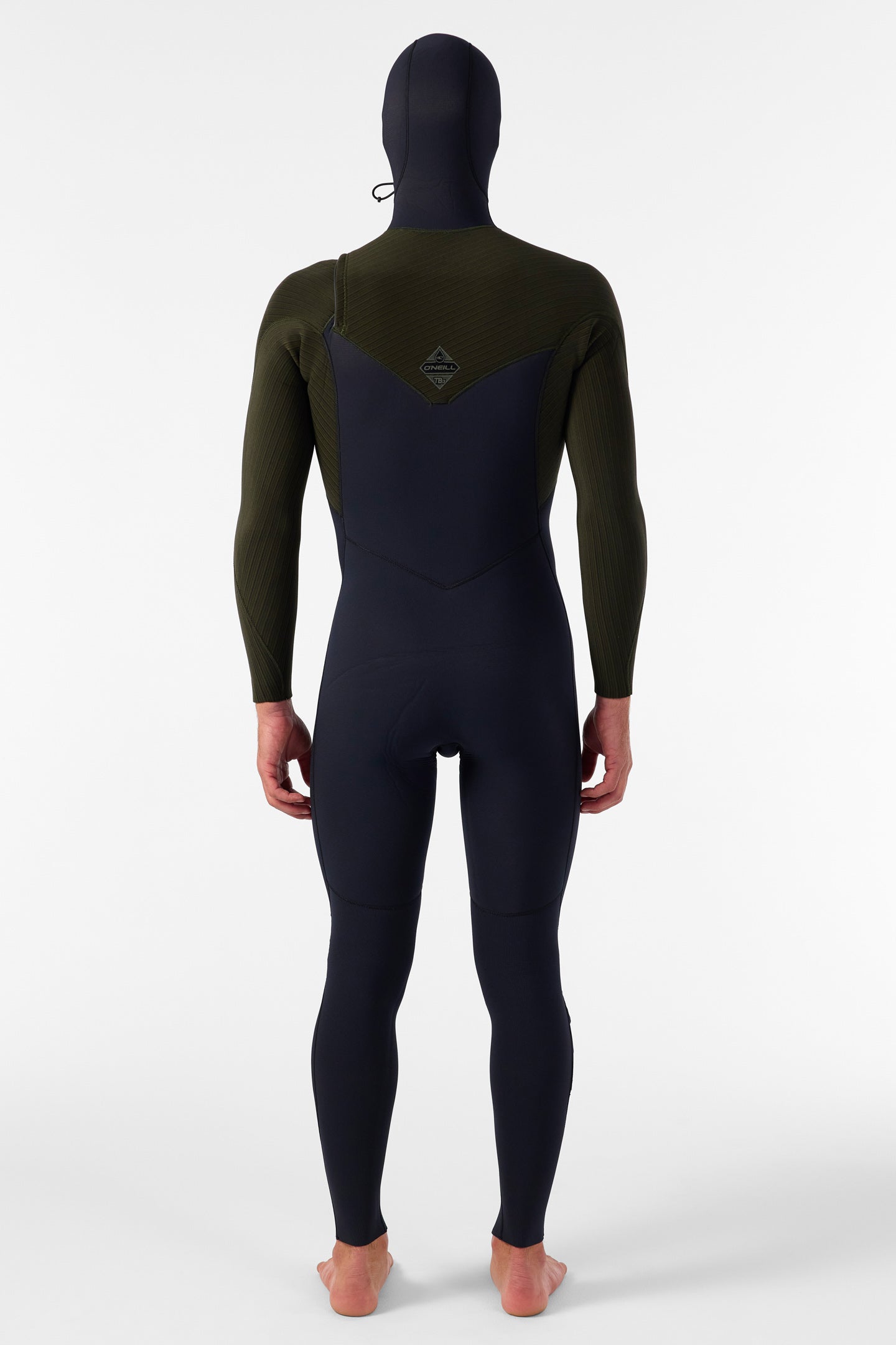 Hyperfreak 4/3mm+ Chest Zip Full Wetsuit W/ Hood - Image 3