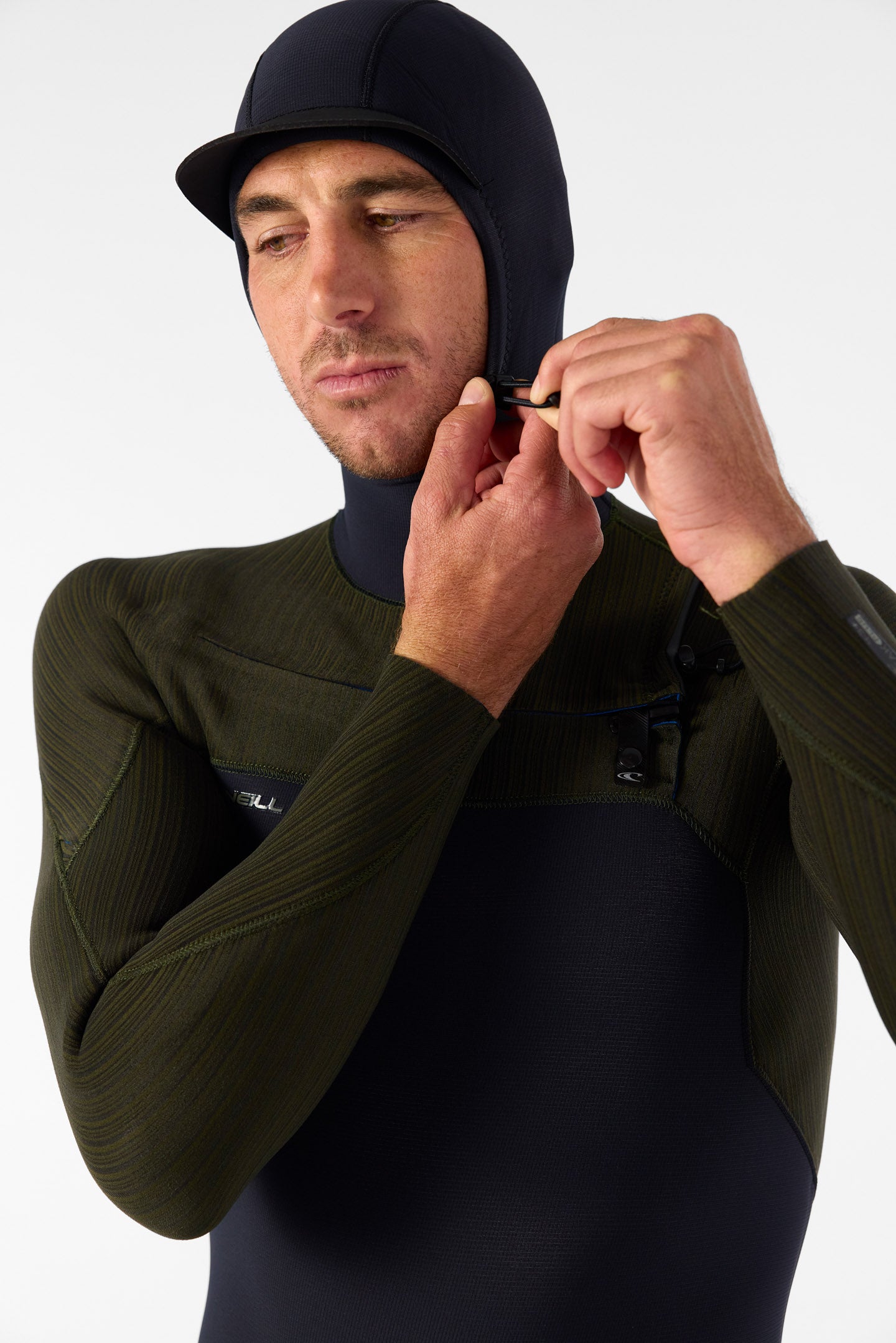 Hyperfreak 4/3mm+ Chest Zip Full Wetsuit W/ Hood - Image 7