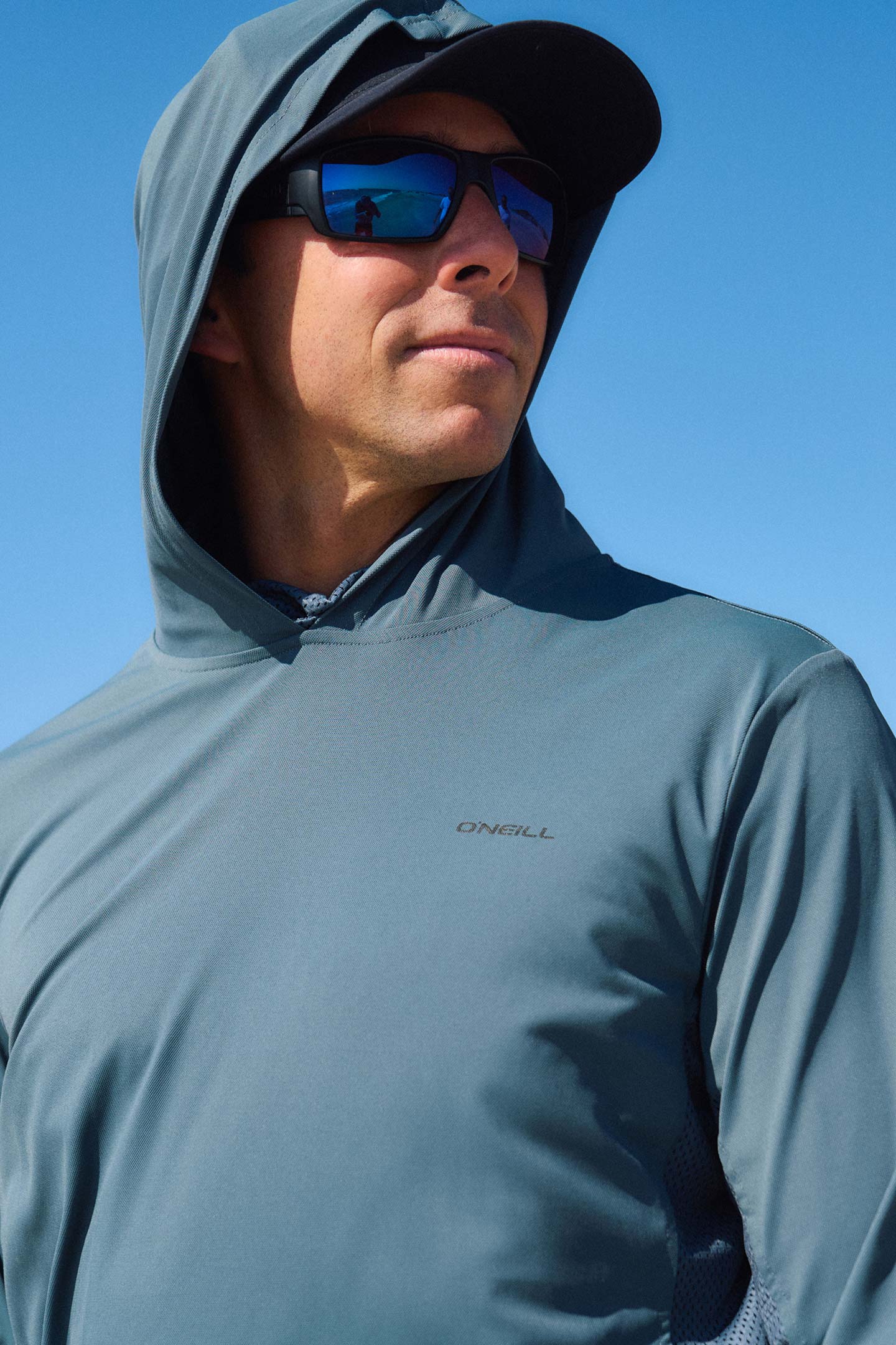 TRVLR UPF Elevated Hooded Long Sleeve Pullover - Image 11