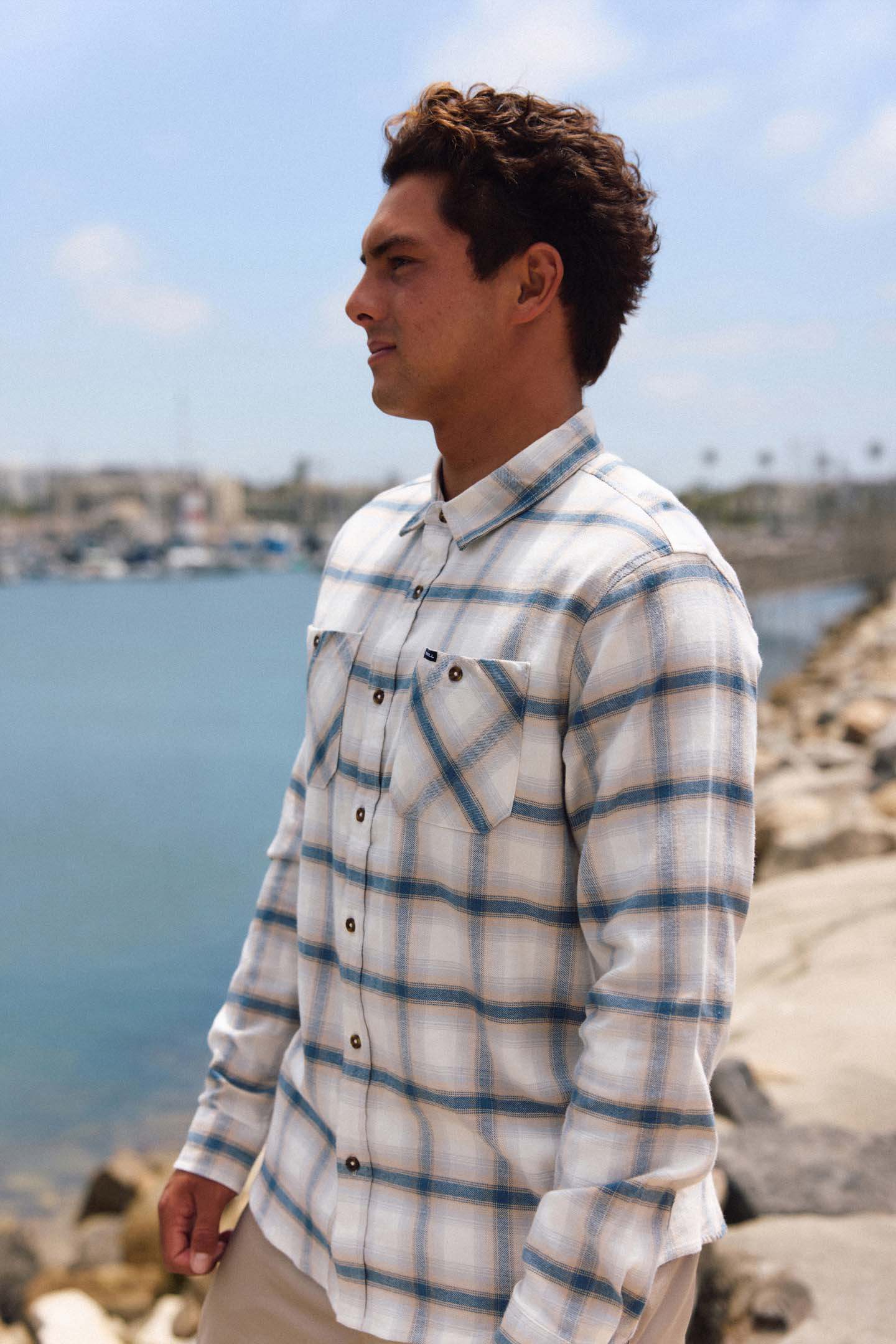 Coastline Flannel Long Sleeve Shirt