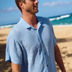 Pipeline Rodeo Monstera Shirt
