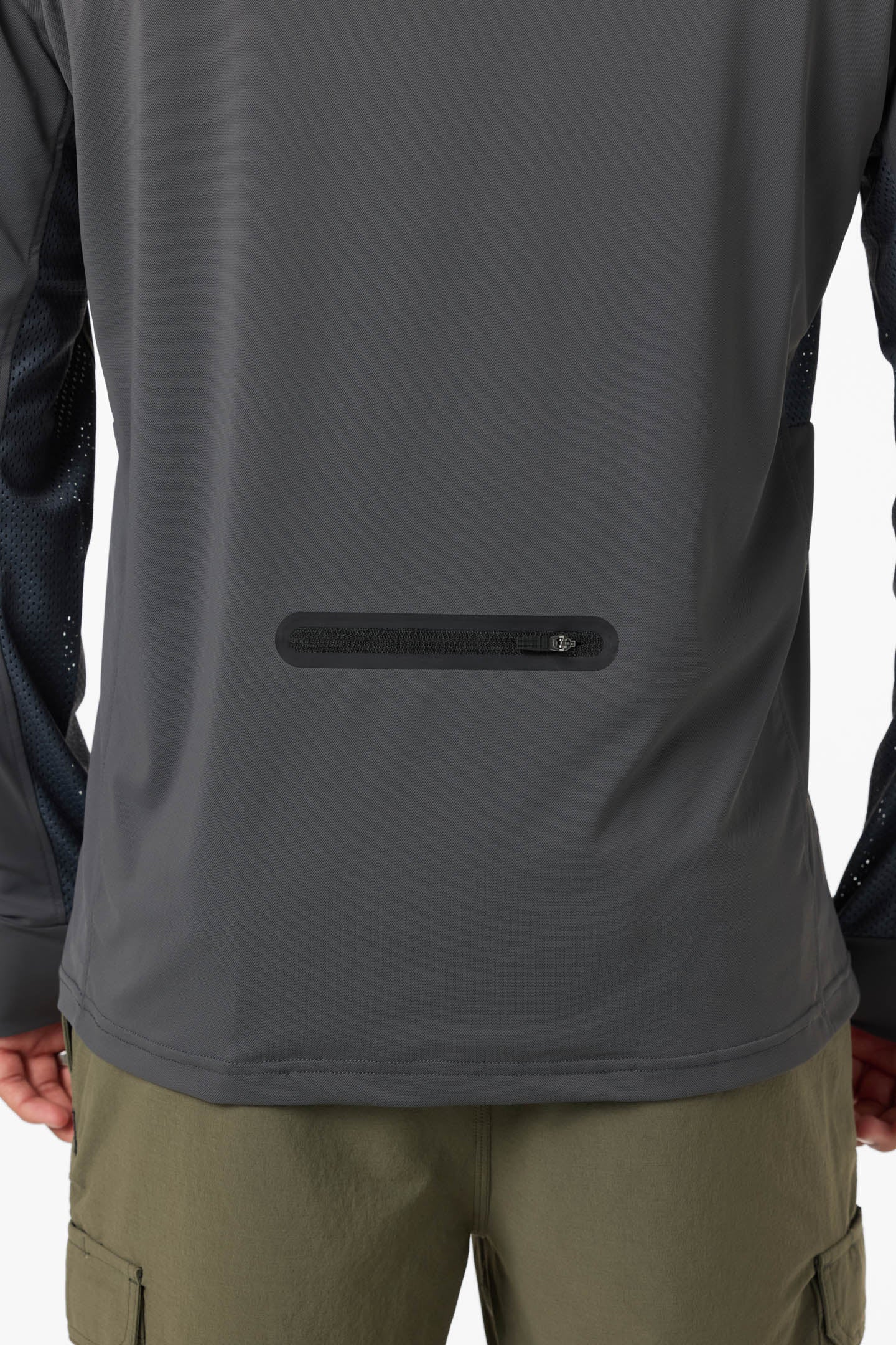 TRVLR UPF Elevated Hooded Long Sleeve Pullover - Image 5