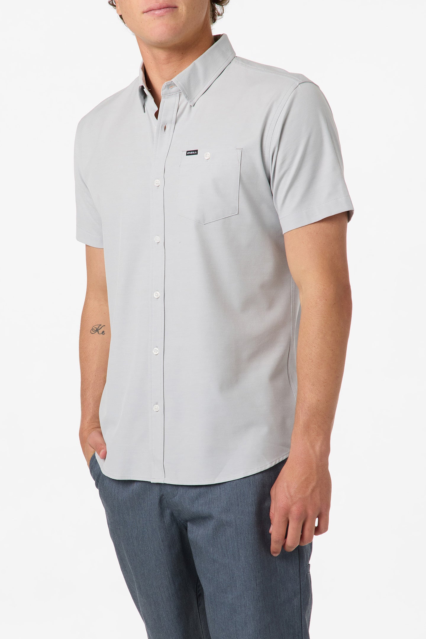 Light Check Standard Fit Shirt - Image 3