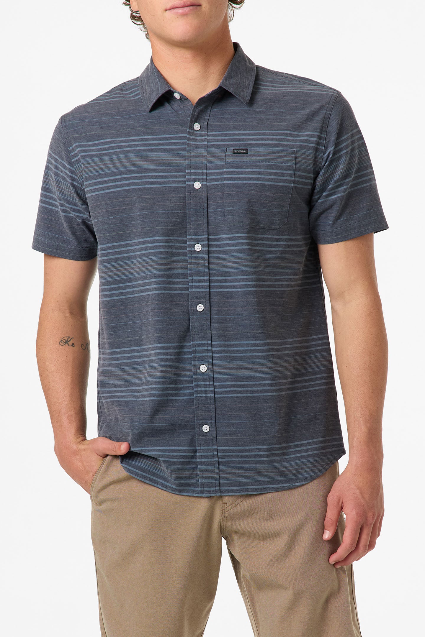TRVLR UPF Traverse Stripe Standard Fit Shirt - Image 2