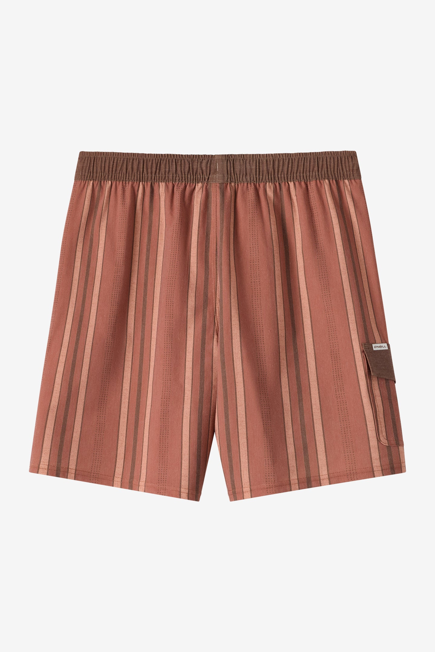 Hermosa Retro Elastic Waist 17 Swim Trunks - Image 6