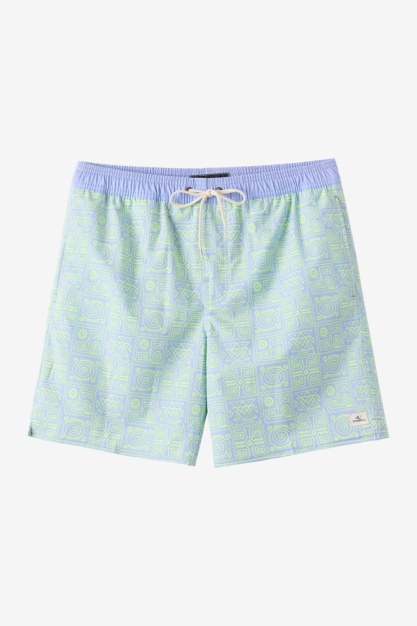 Hermosa Elastic Waist Lined 17 Swim Trunks