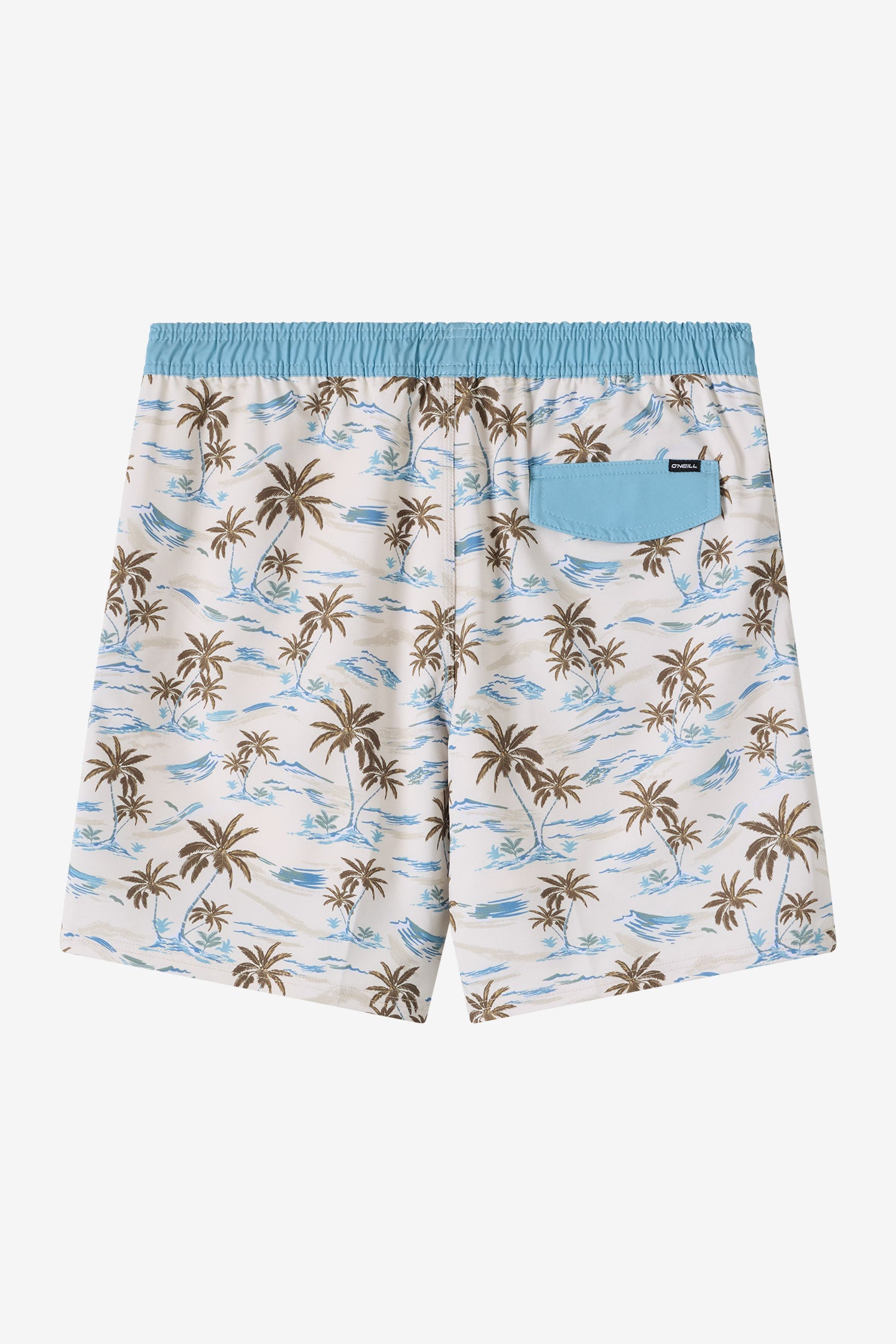 Hermosa Elastic Waist Lined 17 Swim Trunks - Image 7