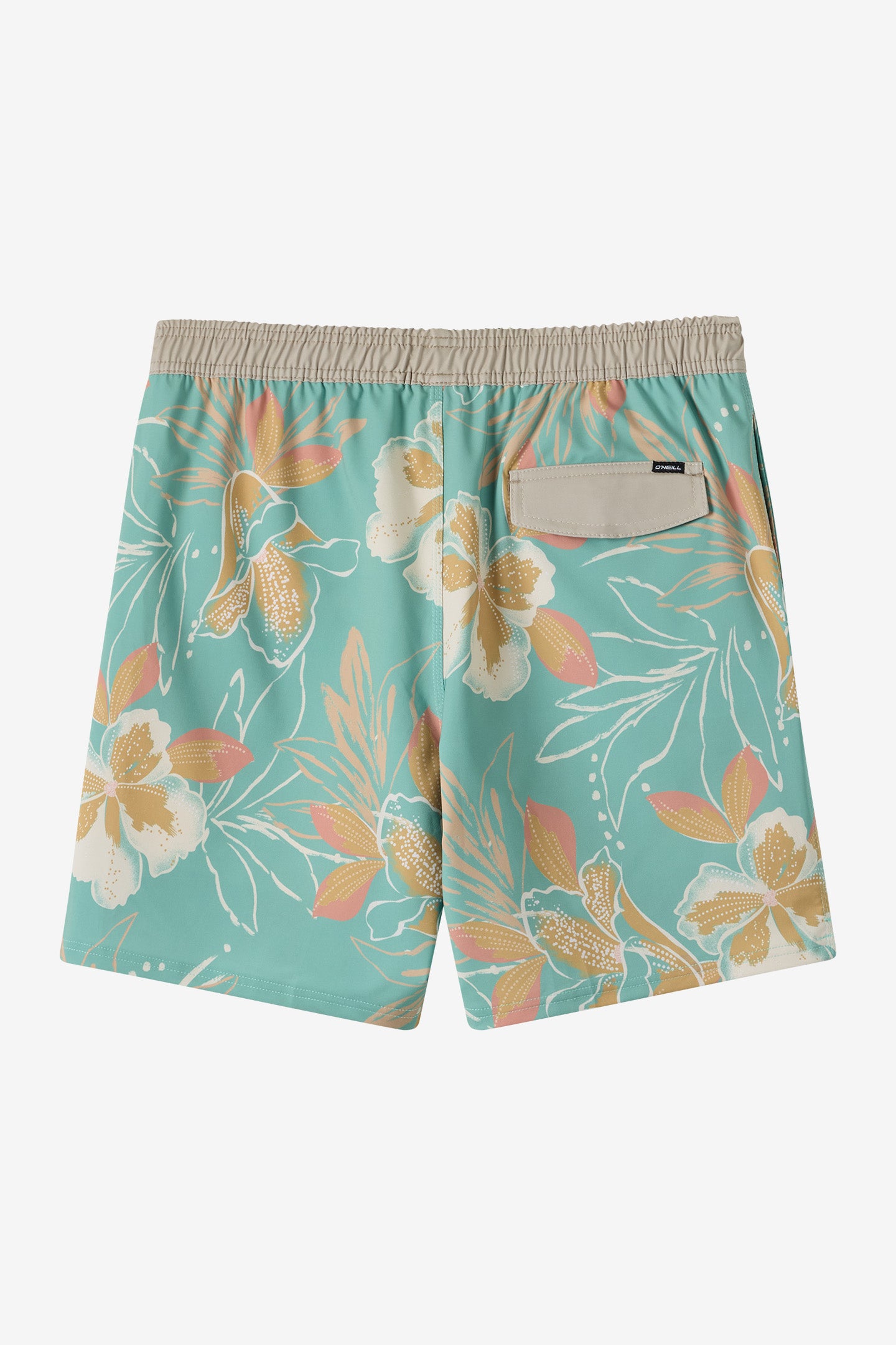 Hermosa Elastic Waist Lined 17 Swim Trunks - Image 8