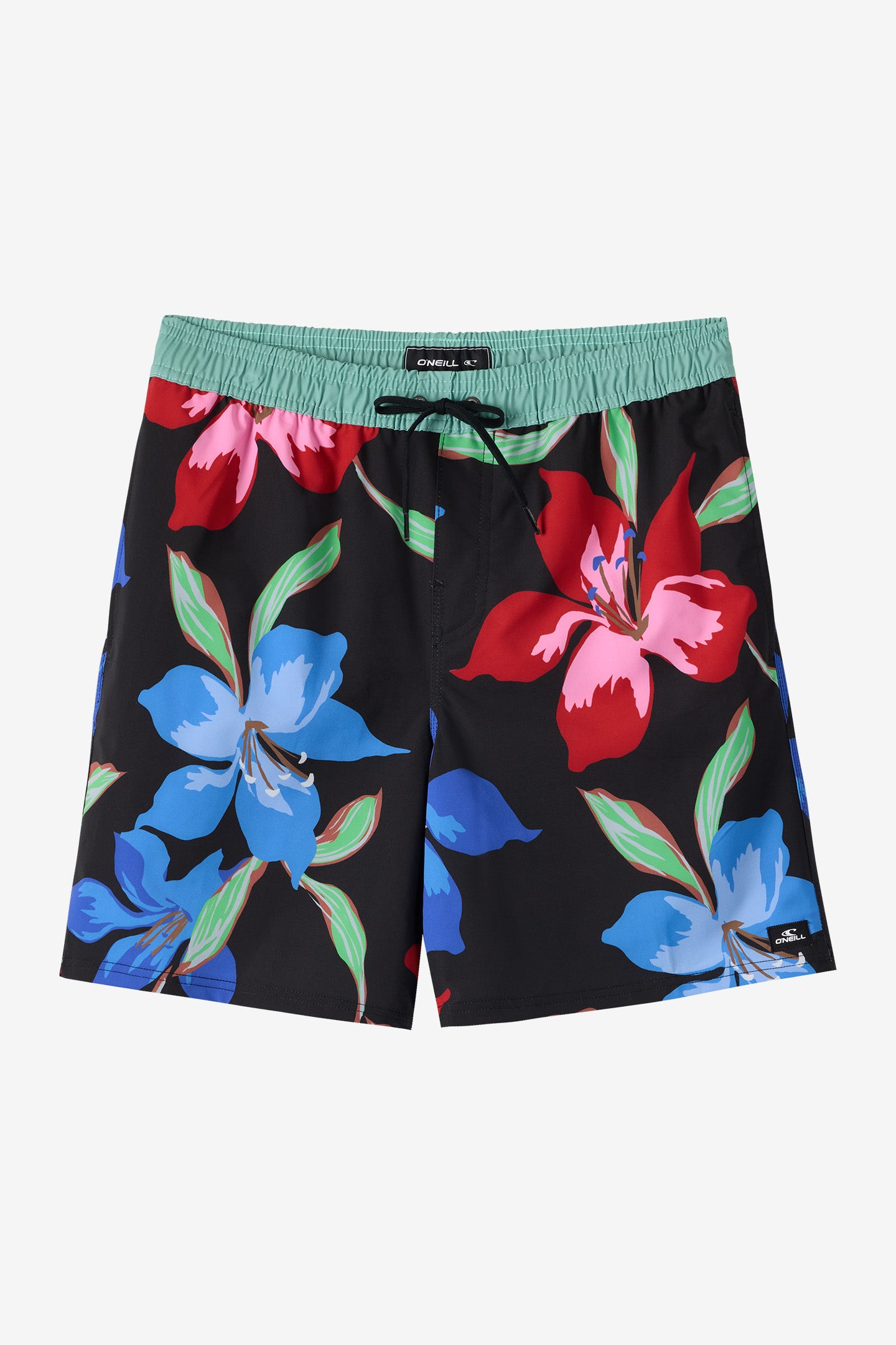 Hermosa Elastic Waist Lined 17 Swim Trunks