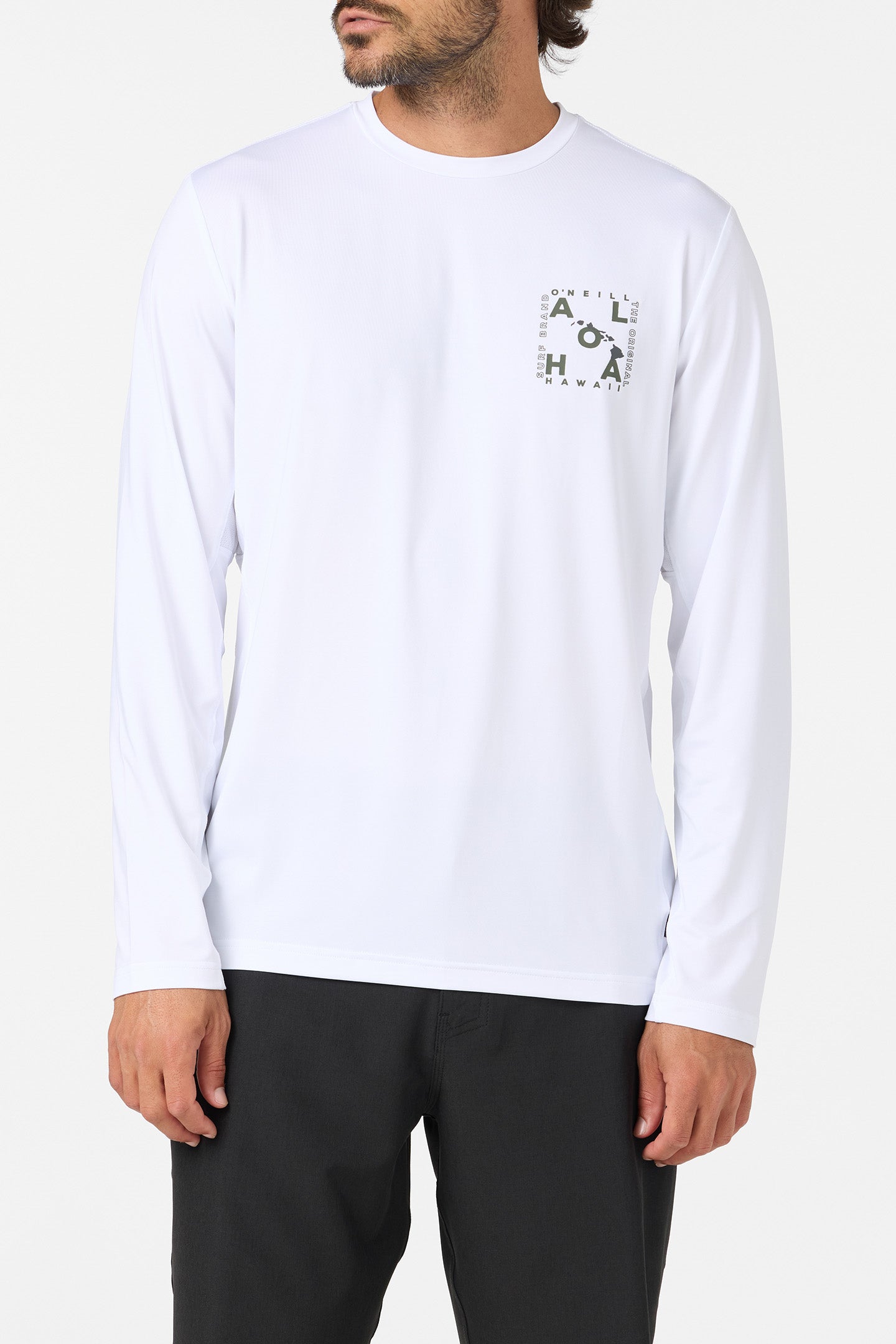 Hawaii Layout UPF Long Sleeve Shirt - Image 2