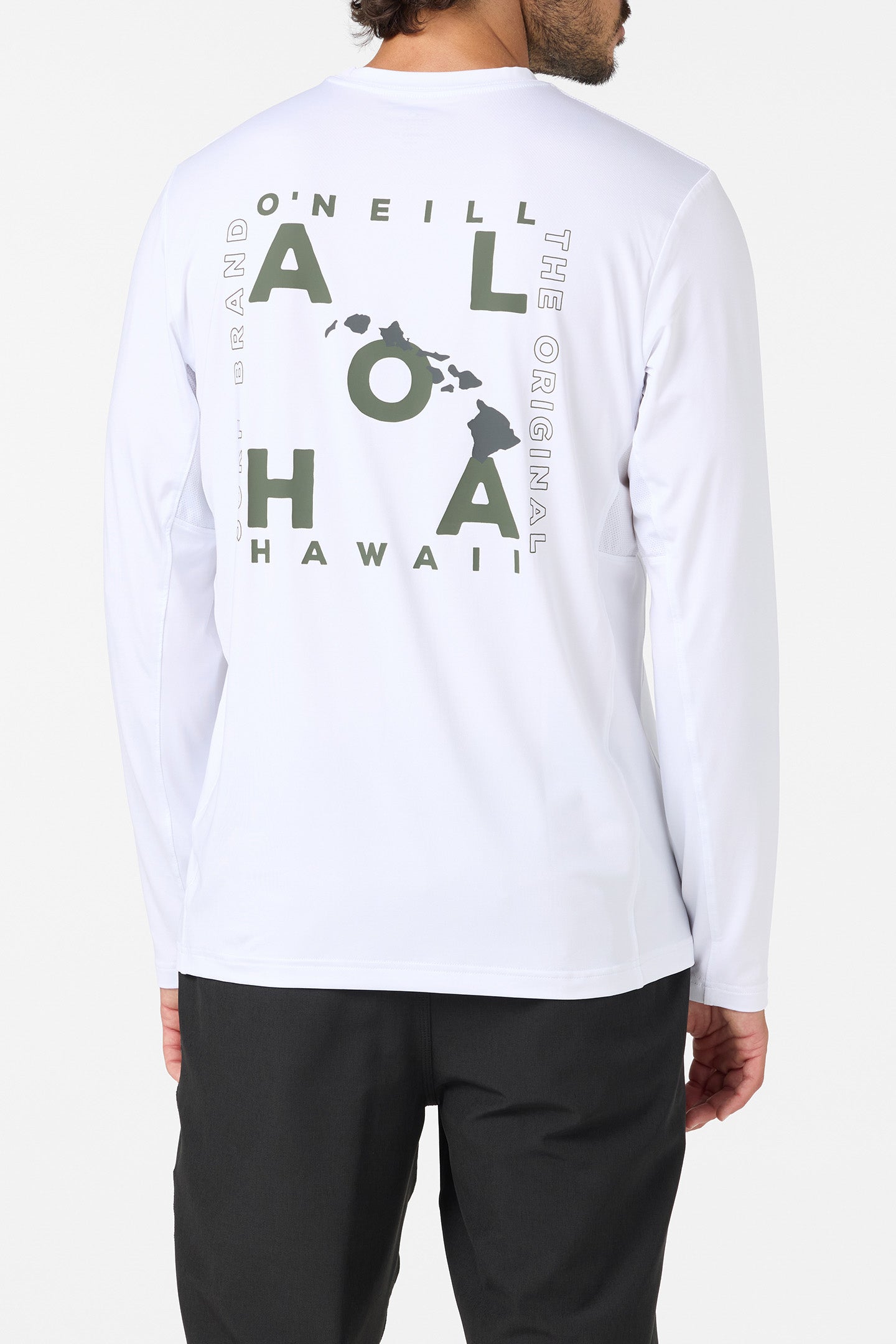 Hawaii Layout UPF Long Sleeve Shirt - Image 5
