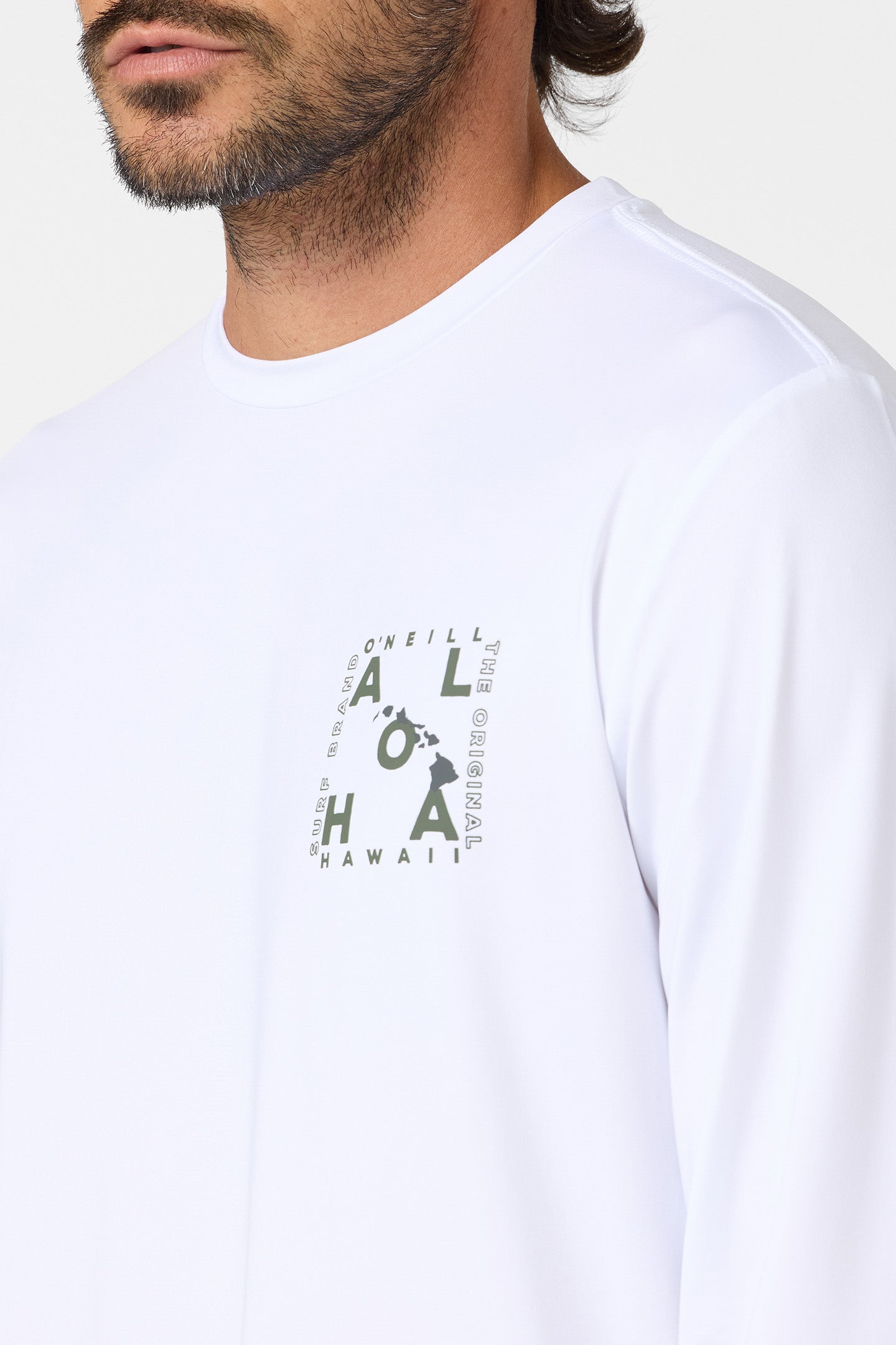 Hawaii Layout UPF Long Sleeve Shirt - Image 4