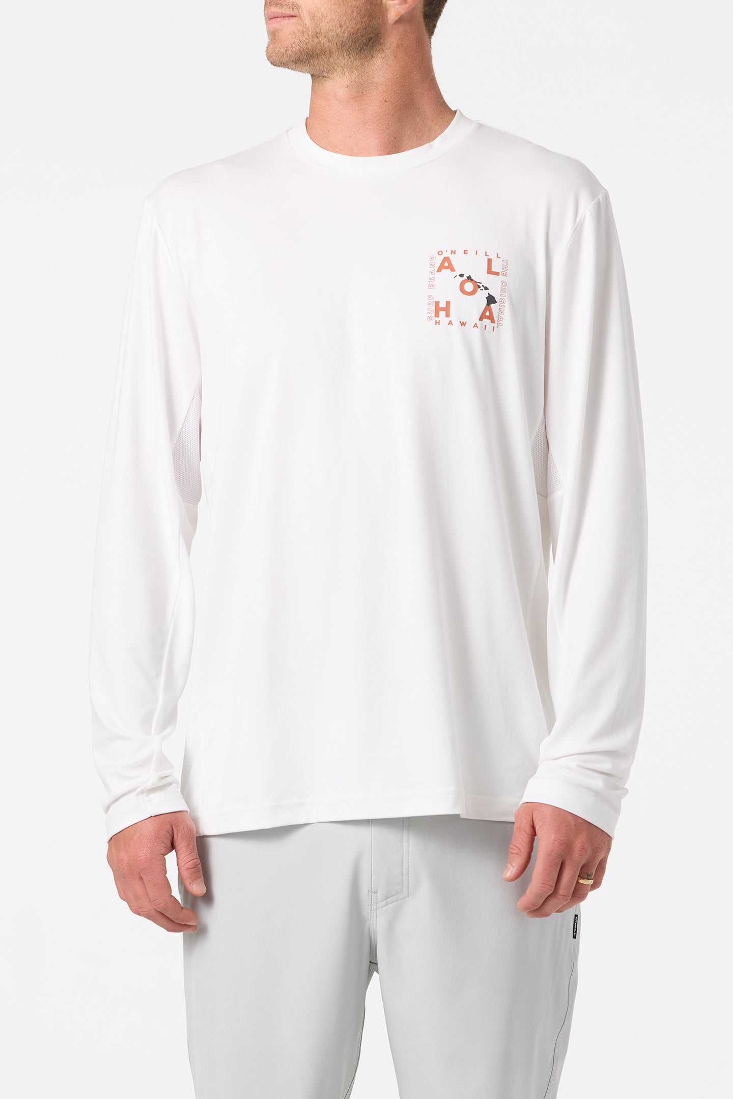 Hawaii Layout UPF Long Sleeve Standard Fit Tee - Image 2
