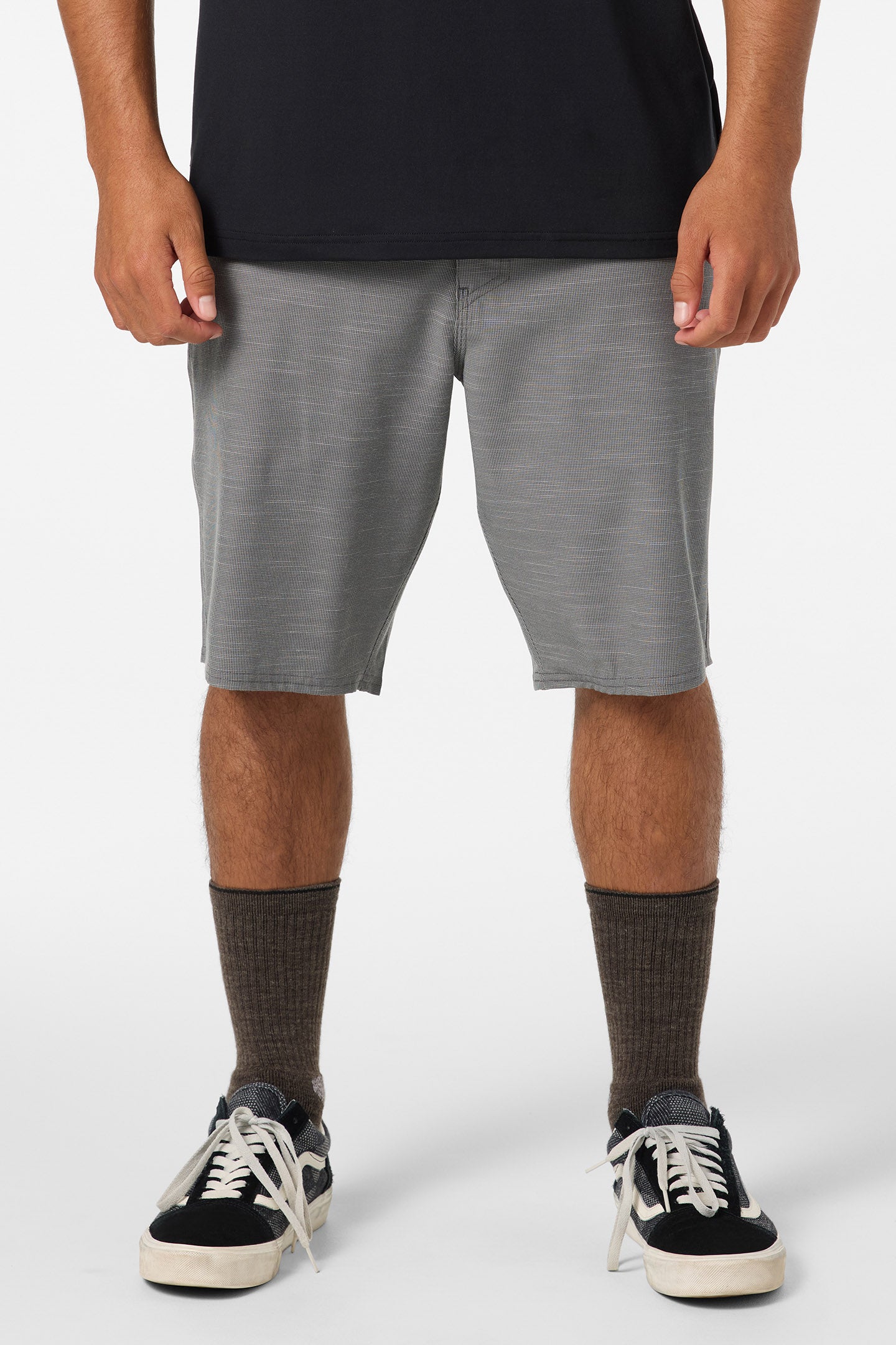Portola Slub Check 20 Hybrid Shorts - Image 2