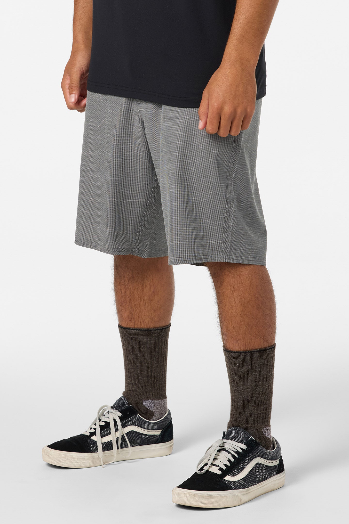 Portola Slub Check 20 Hybrid Shorts - Image 3