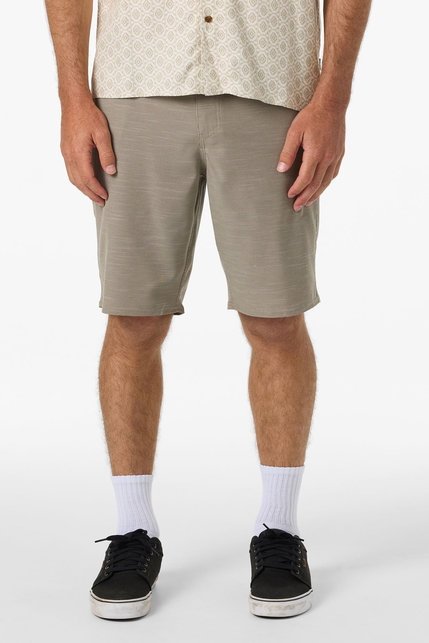 Portola Slub Check 20 Hybrid Shorts - Image 2